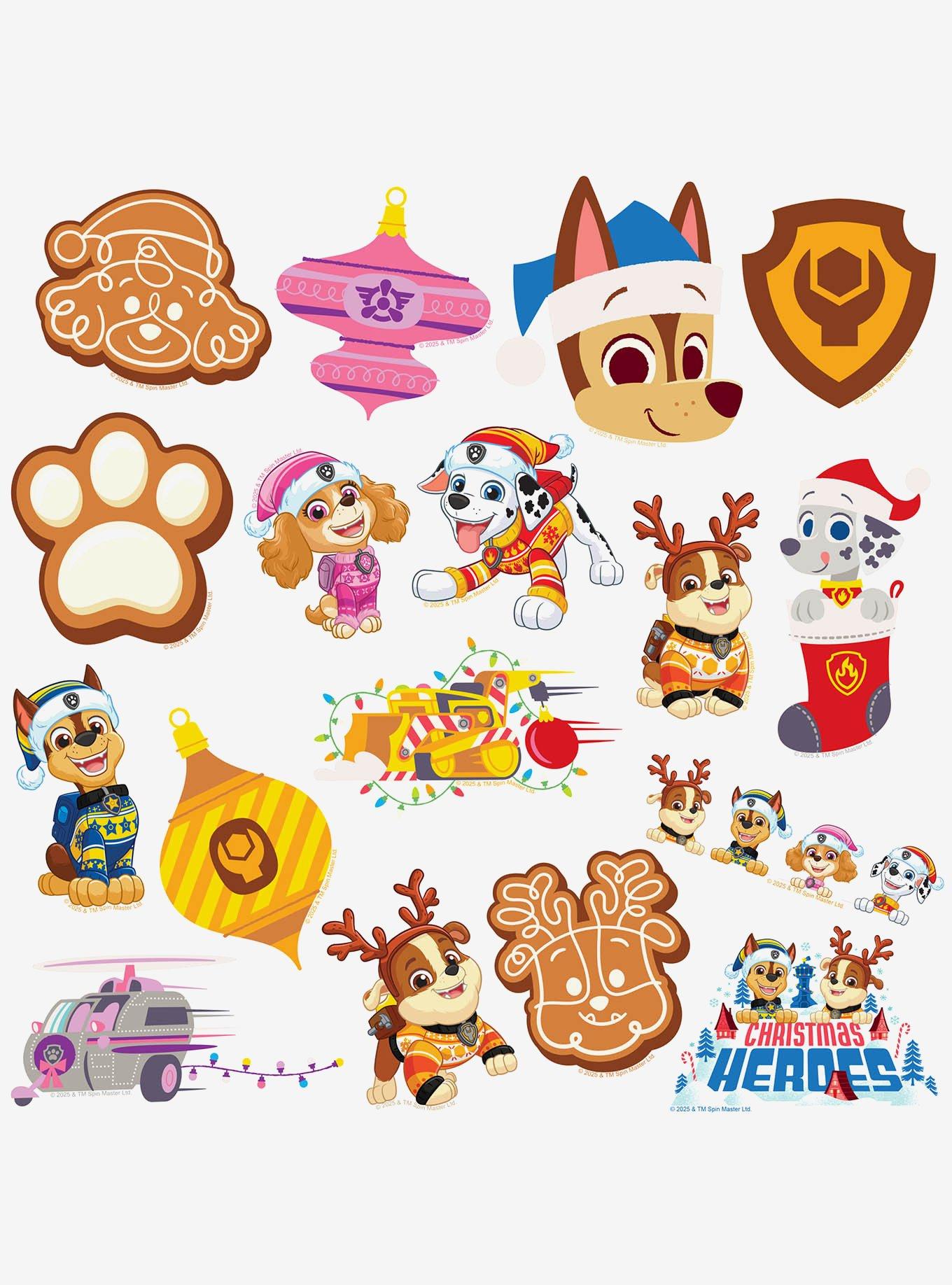 Paw Patrol Series 2025 Christmas Special Miscellaneous 100ct Sticker Pack, , alternate