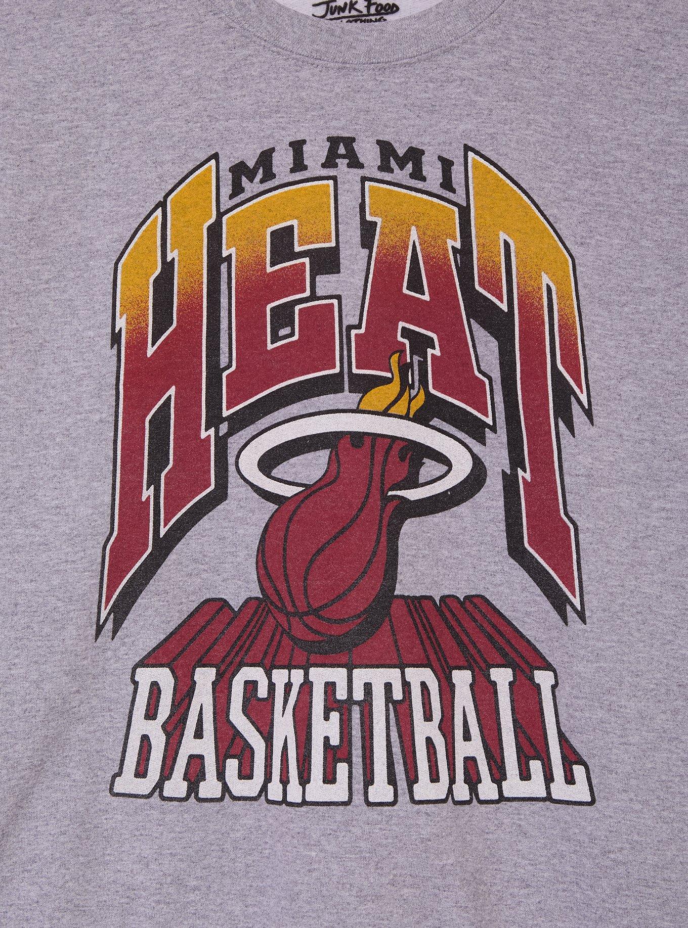 Junk Food NBA Miami Heat Logo Crewneck — BoxLunch Exclusive