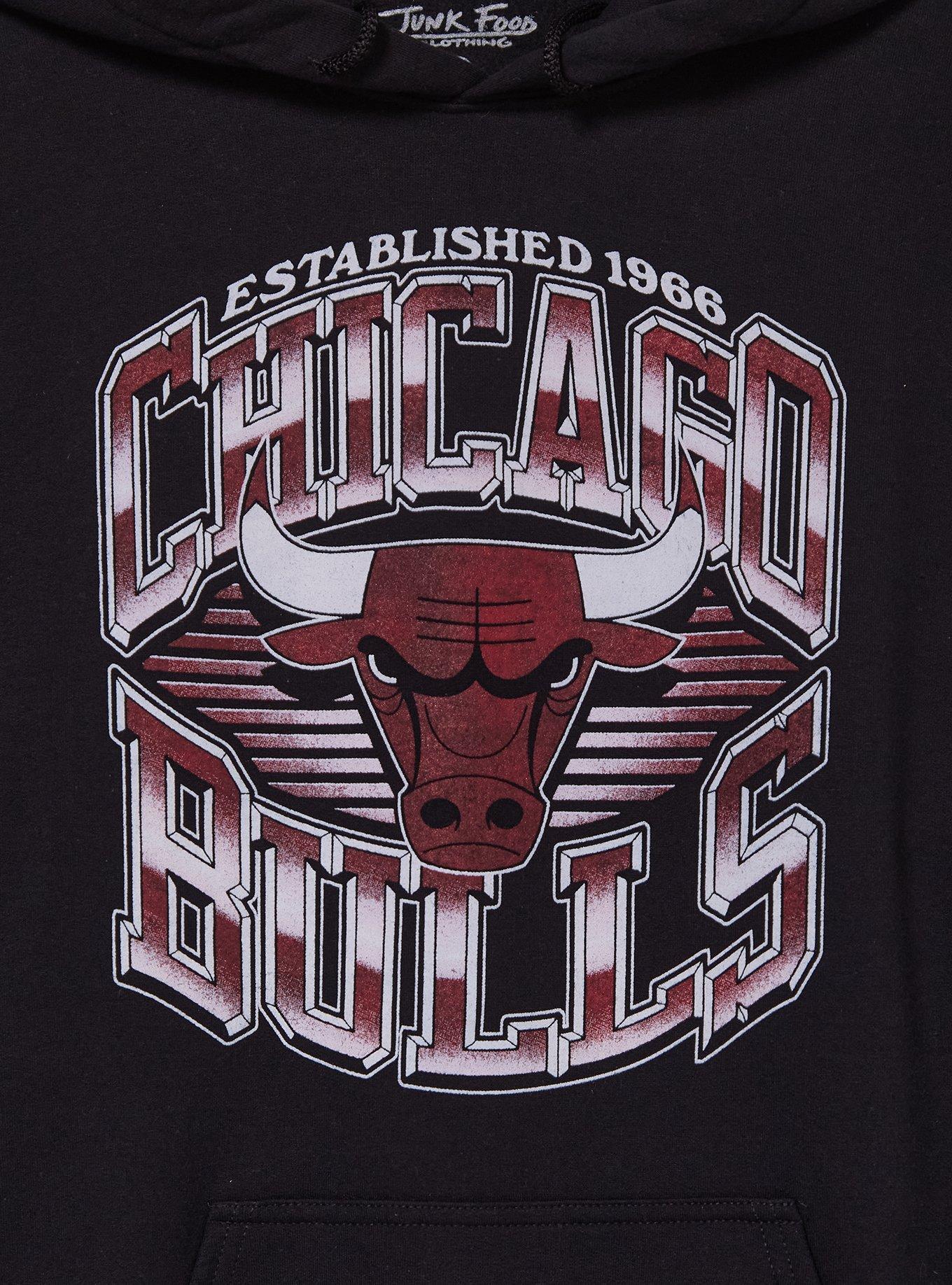 Junk Food NBA Chicago Bulls Logo Crewneck &mdash; BoxLunch Exclusive, , hi-res