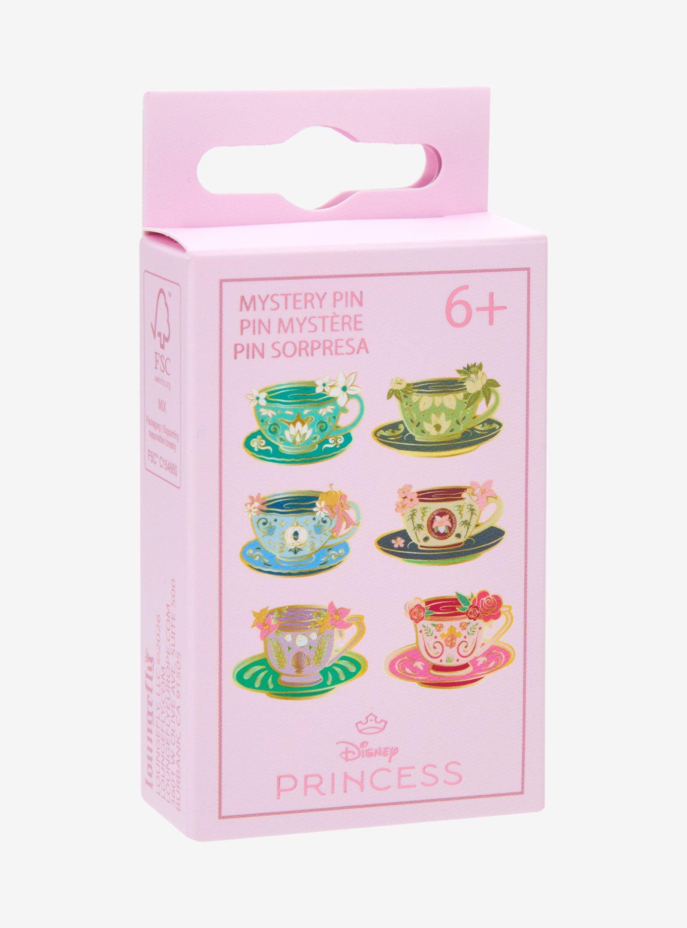 Loungefly Disney Princess Teacups Blind Box Enamel Pin - BoxLunch Exclusive, , hi-res