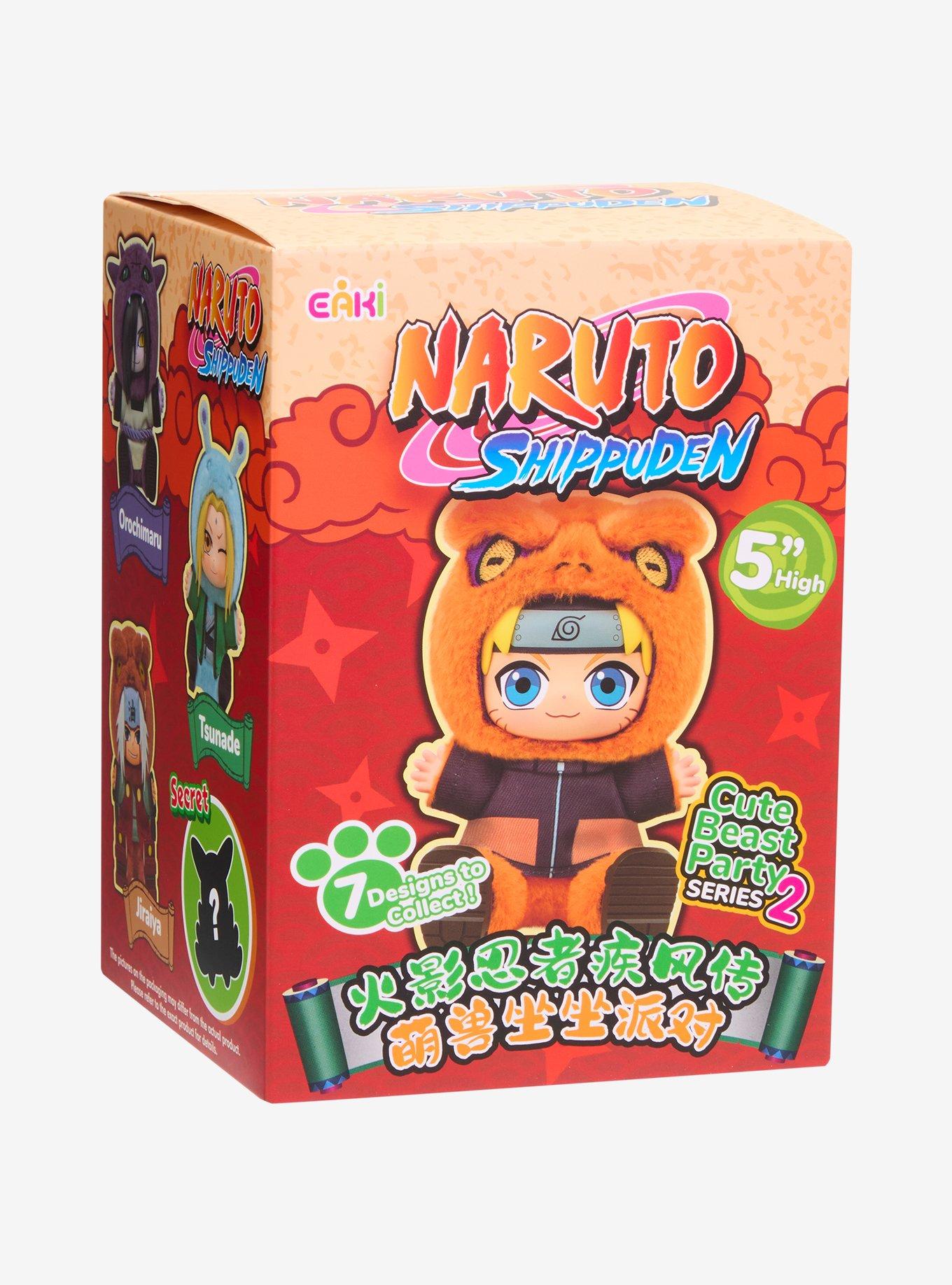 Naruto Shippuden Cute Beast Party Series 2 Blind Box Vinyl Plush Keychain, , alternate