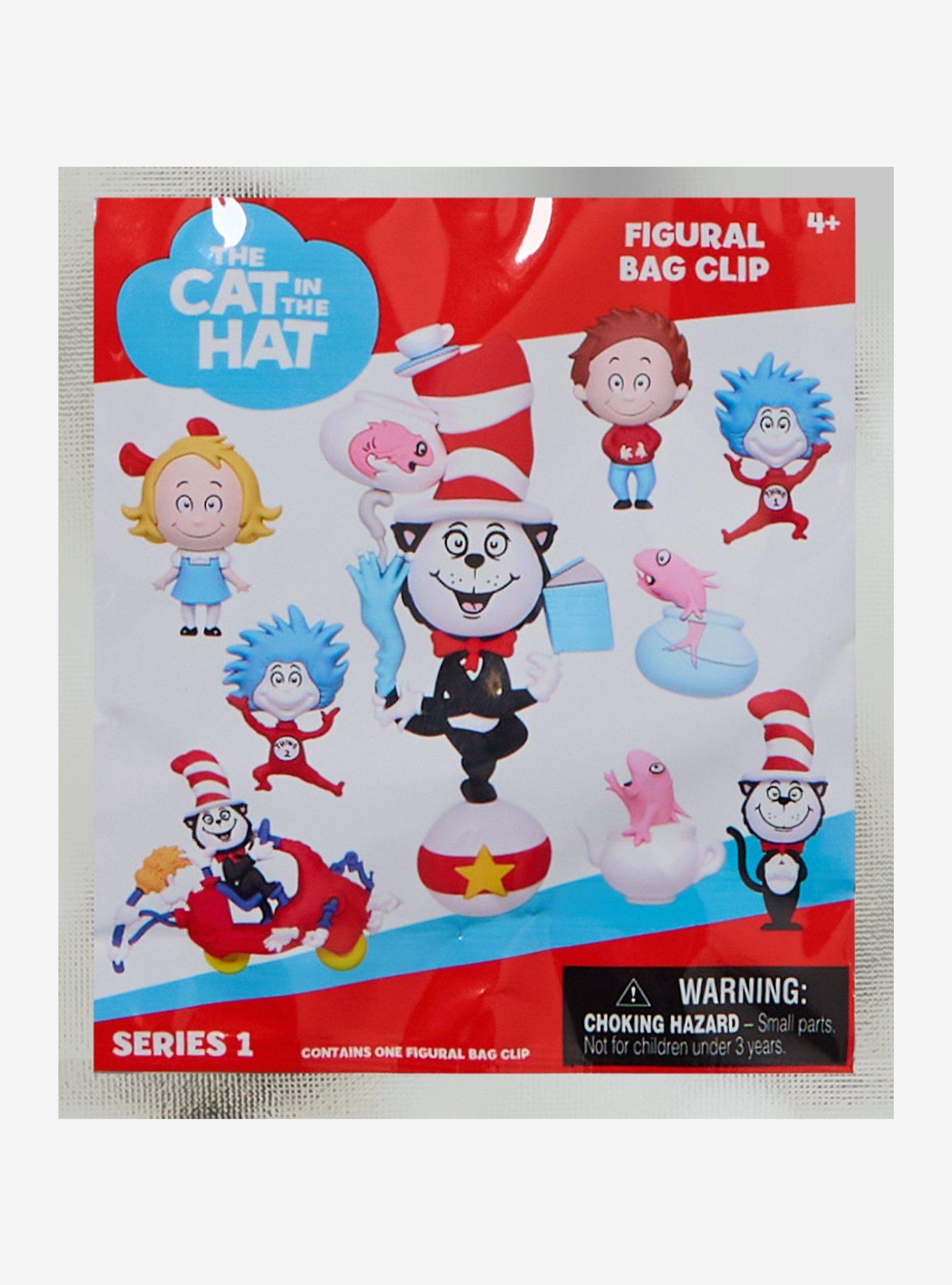 Dr. Seuss The Cat In The Hat Blind Bag Figural Bag Clip, , alternate