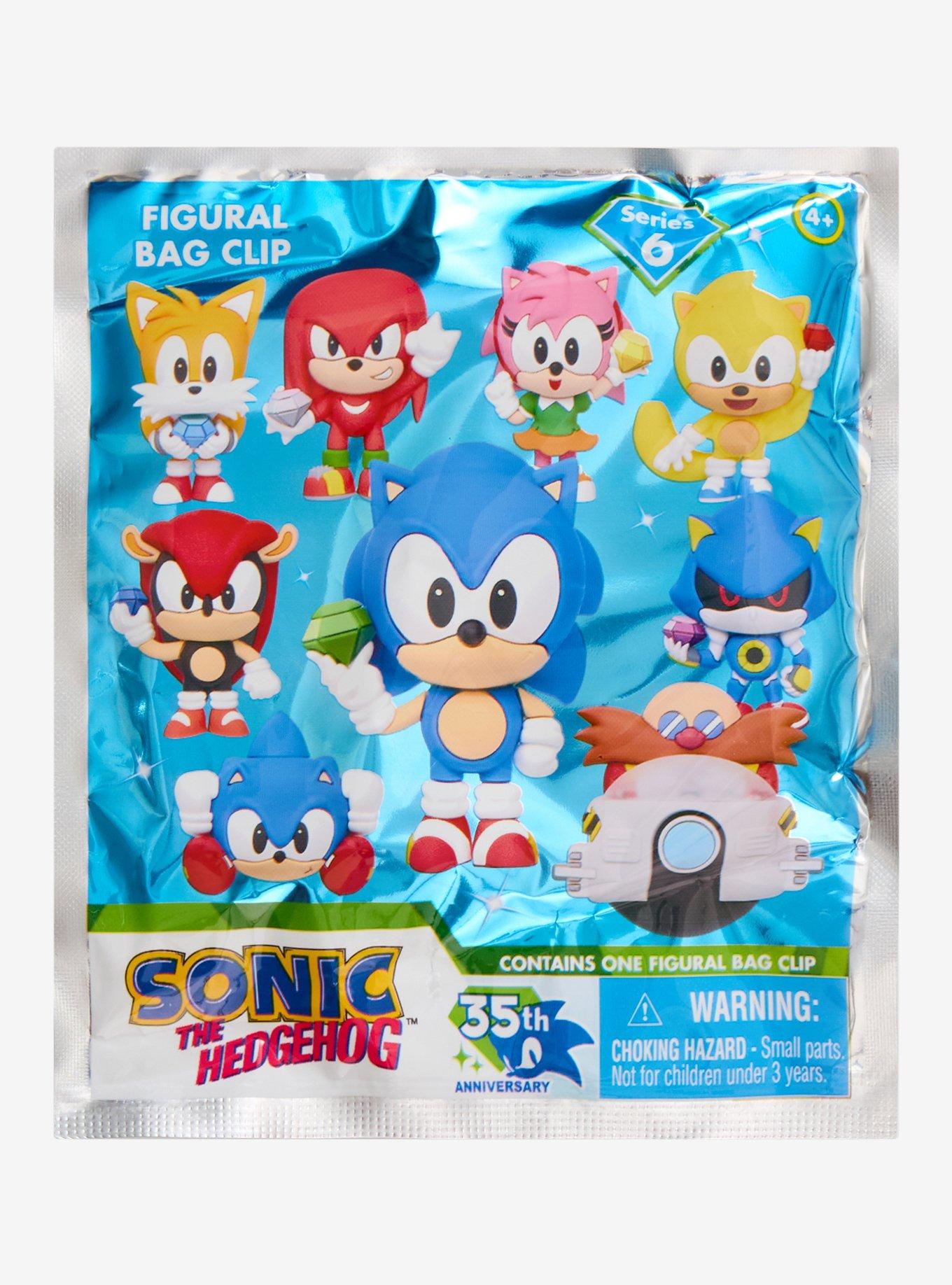 Sonic The Hedgehog Series 6 Blind Bag Figural Bag Clip, , alternate