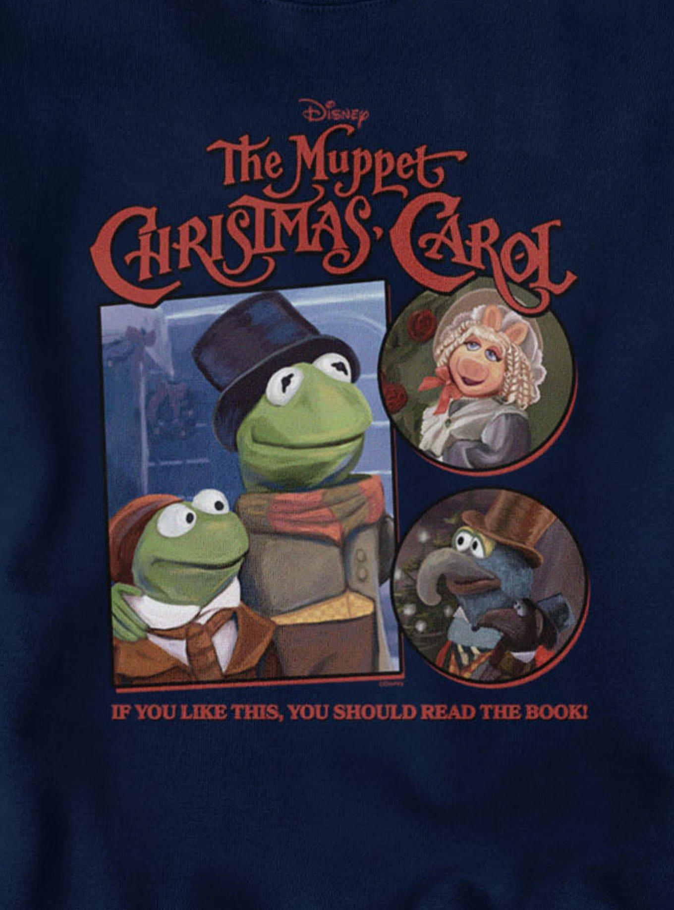 Disney The Muppets Christmas Carol Read The Book Sweatshirt Hot Topic Exclusive, , hi-res