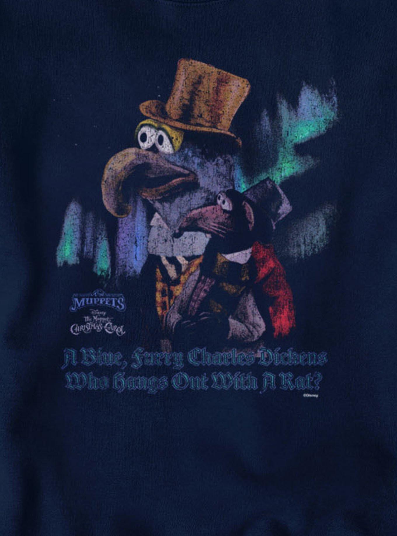 Disney The Muppets Christmas Carol Gonzo & Rizzo Charles Dickens Sweatshirt, , hi-res