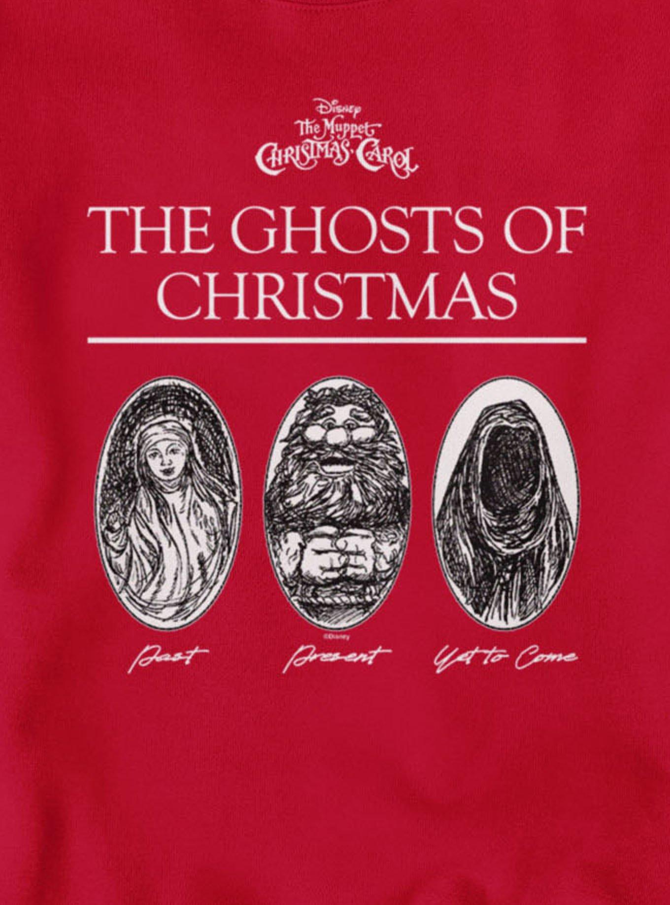 Disney The Muppets Christmas Carol Ghosts Of Christmas Sweatshirt Hot Topic Exclusive, , hi-res
