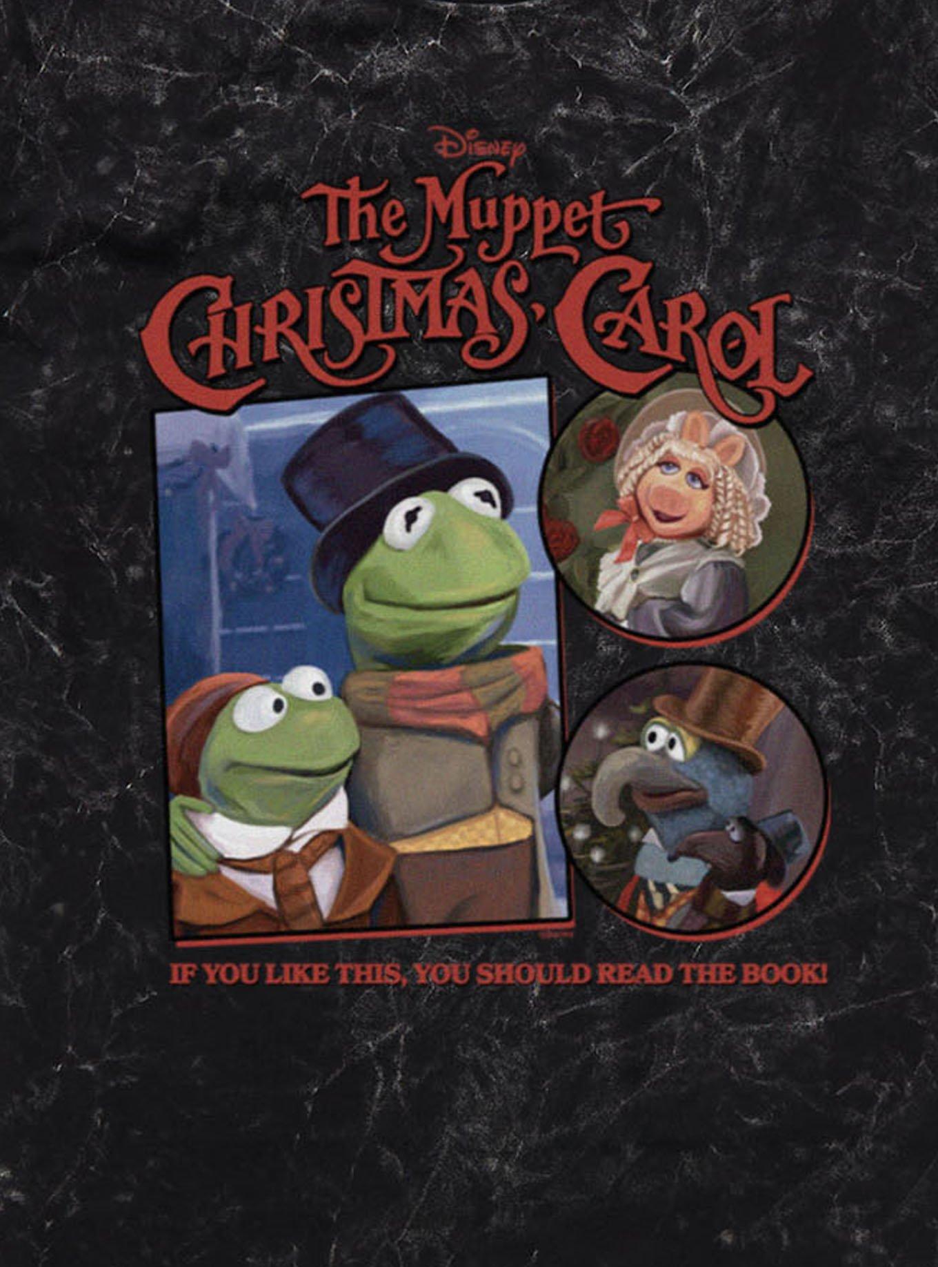 Disney The Muppets Christmas Carol Read The Book Mineral Wash T-Shirt Hot Topic Exclusive, , hi-res