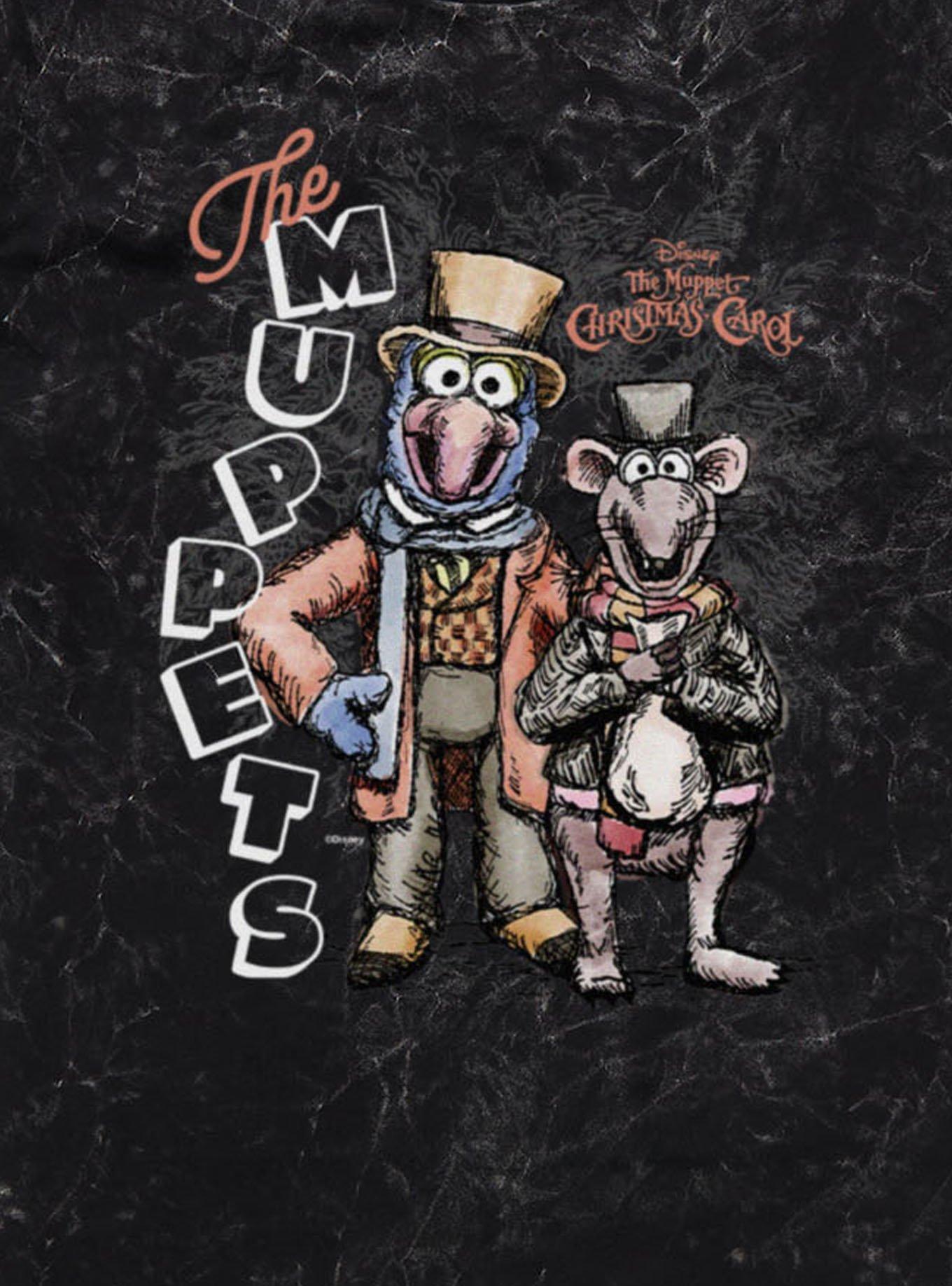 Disney The Muppets Christmas Carol Gonzo And Rizzo Mineral Wash T-Shirt, , hi-res
