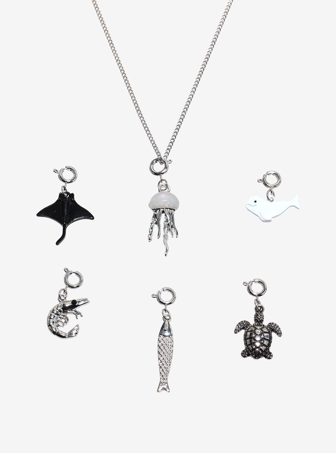 Thorn & Fable Sea Friends Necklace Charm Set, , alternate