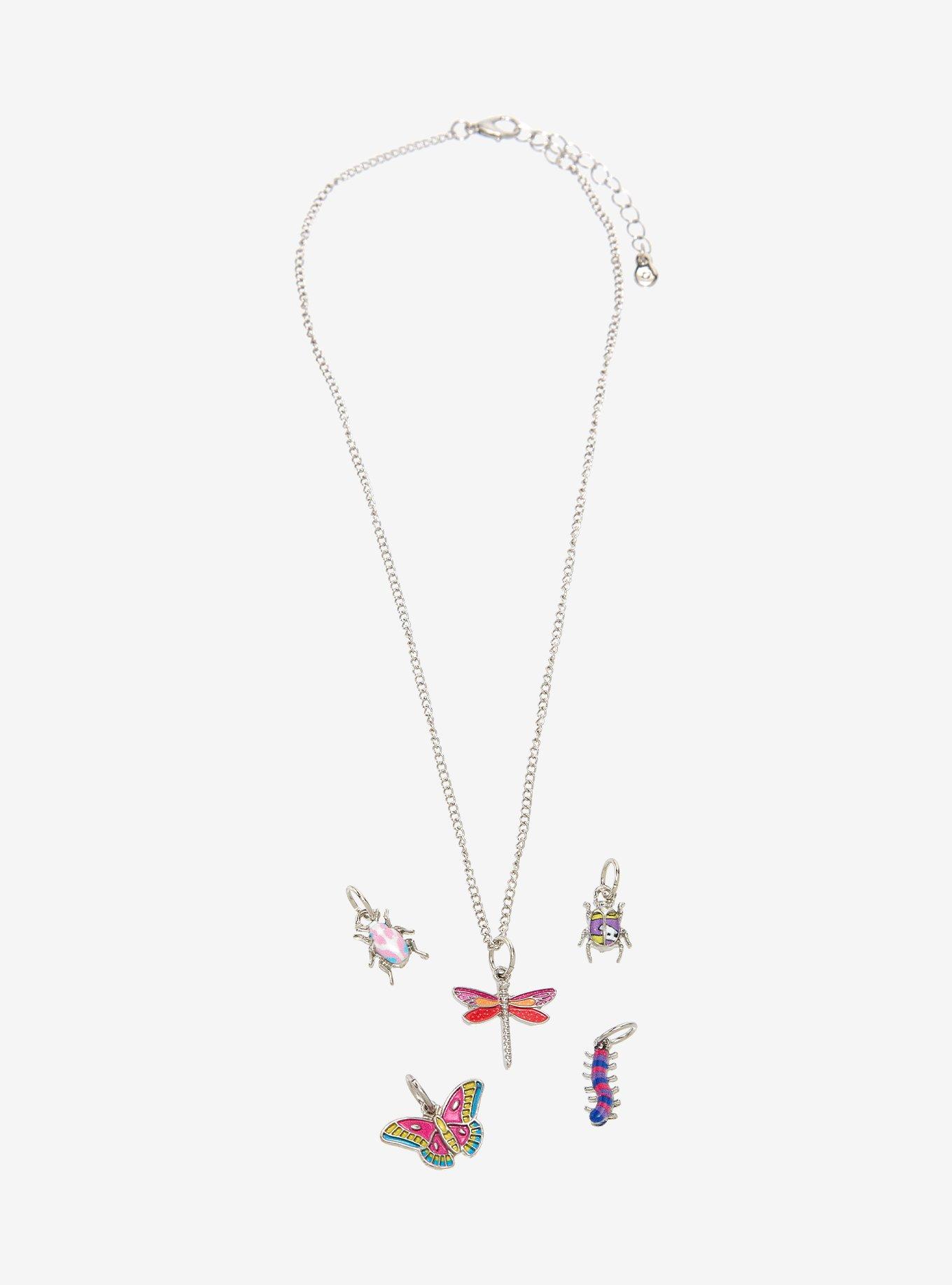 Thorn & Fable Wings Of Pride Interchangeable Charm Necklace Set, , hi-res
