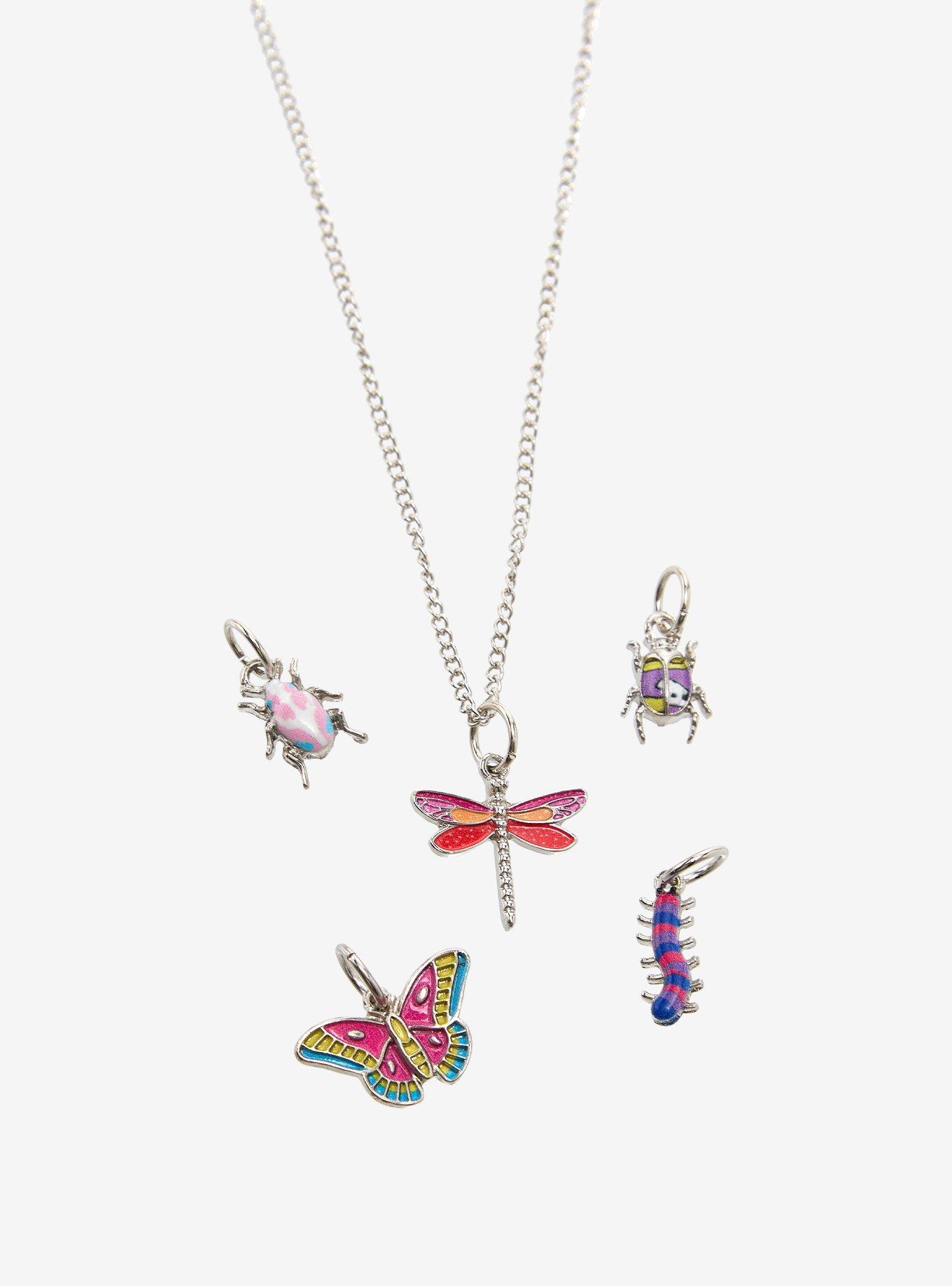 Thorn & Fable Wings Of Pride Interchangeable Charm Necklace Set, , alternate