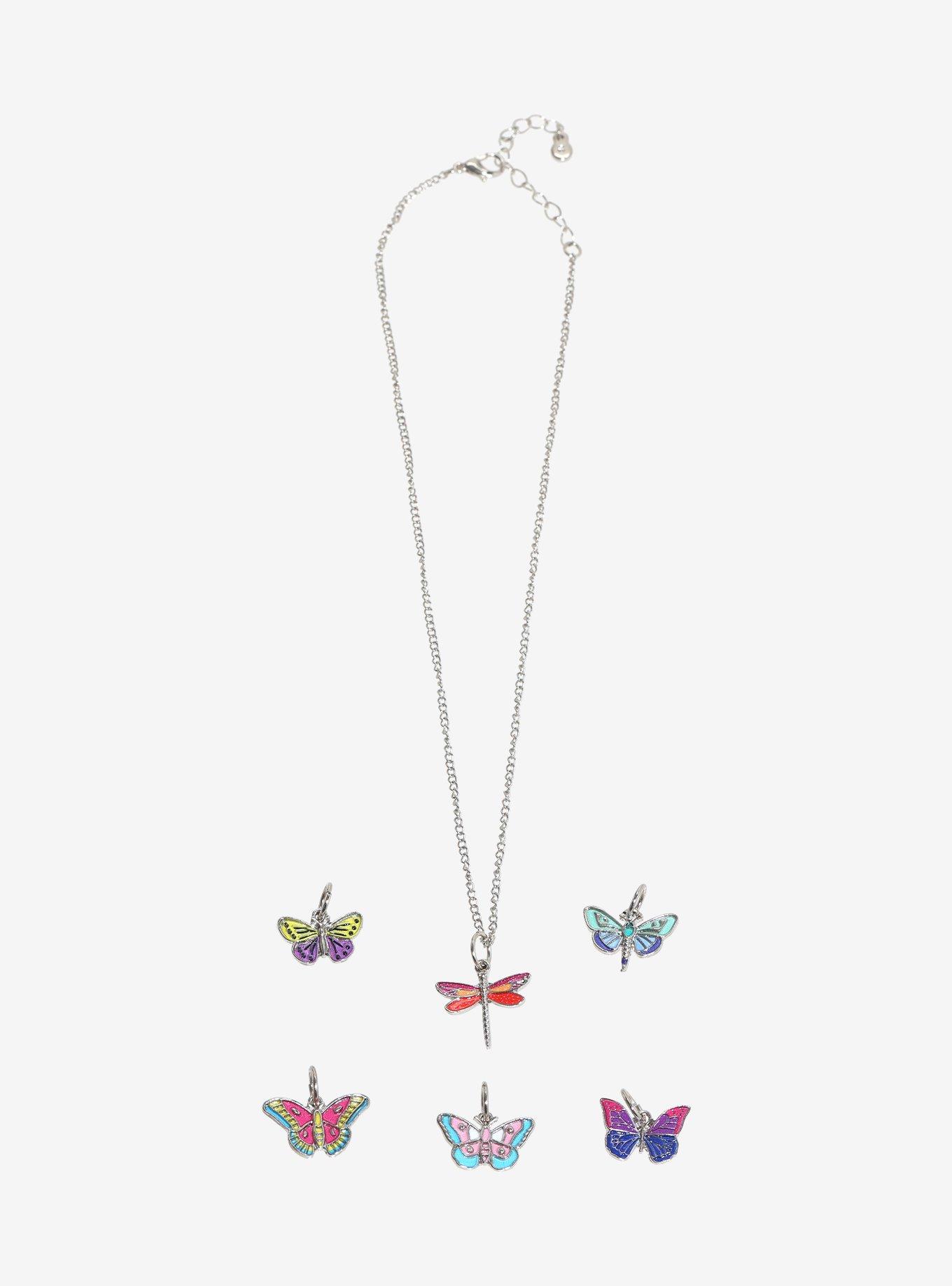 Thorn & Fable Wings Of Pride Interchangeable Charm Necklace Set, , hi-res