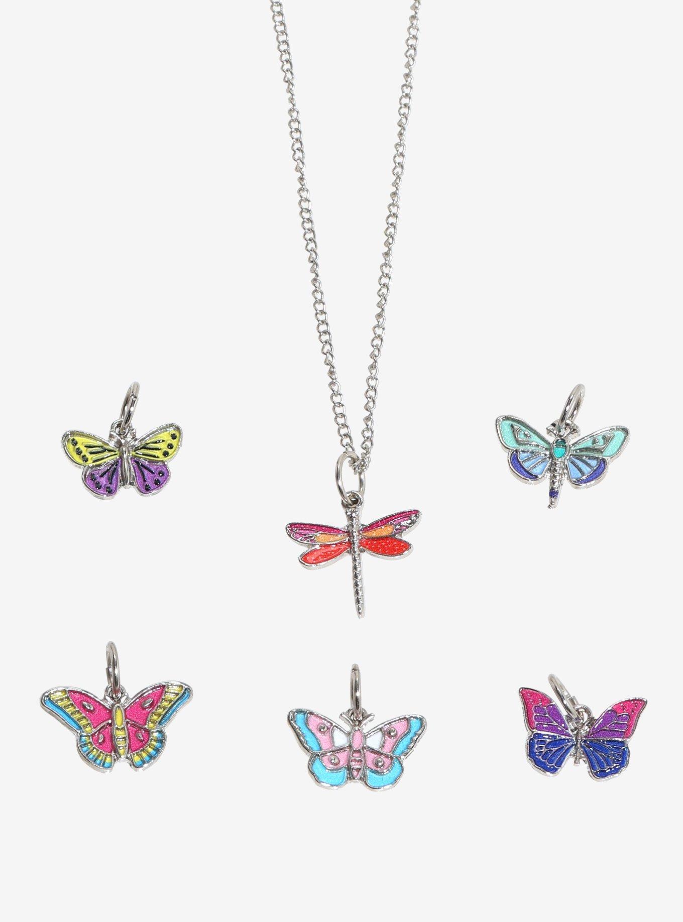 Thorn & Fable Wings Of Pride Interchangeable Charm Necklace Set, , alternate