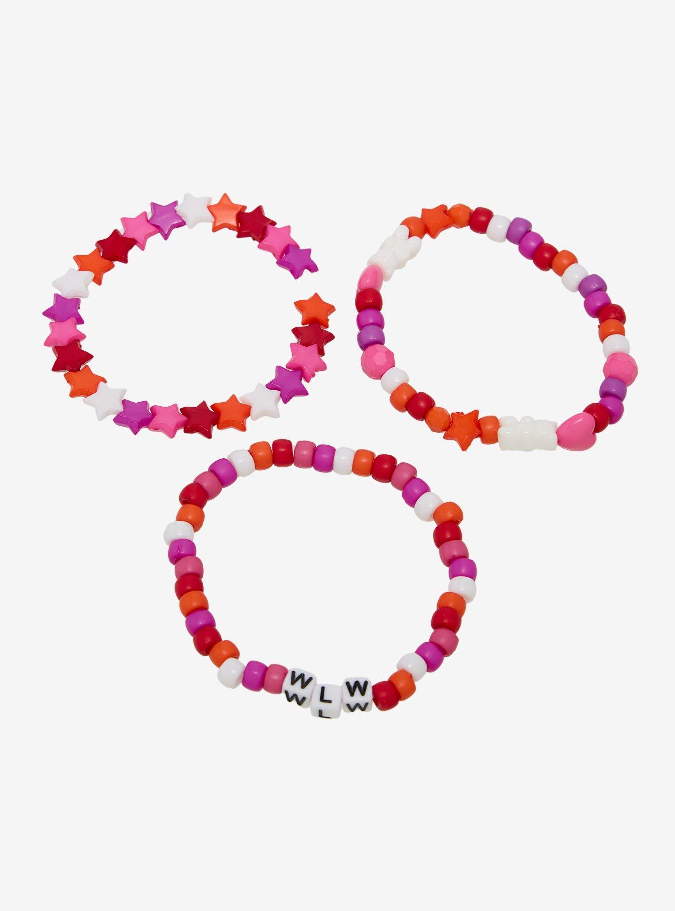 Sweet Society WLW Bead Bracelet Set, , hi-res