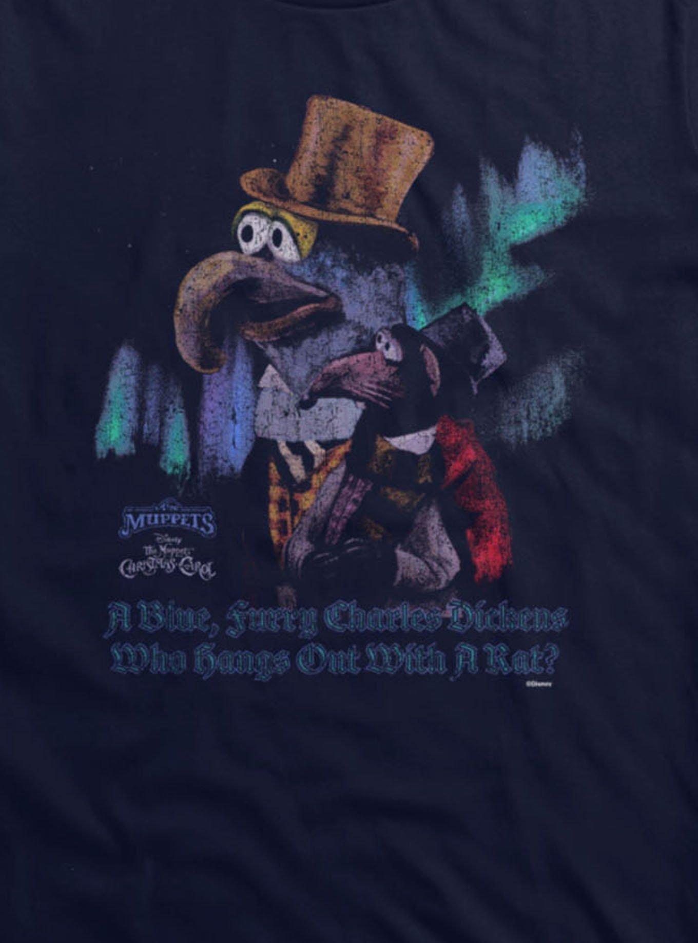 Disney The Muppets Christmas Carol Gonzo & Rizzo Charles Dickens T-Shirt, , hi-res