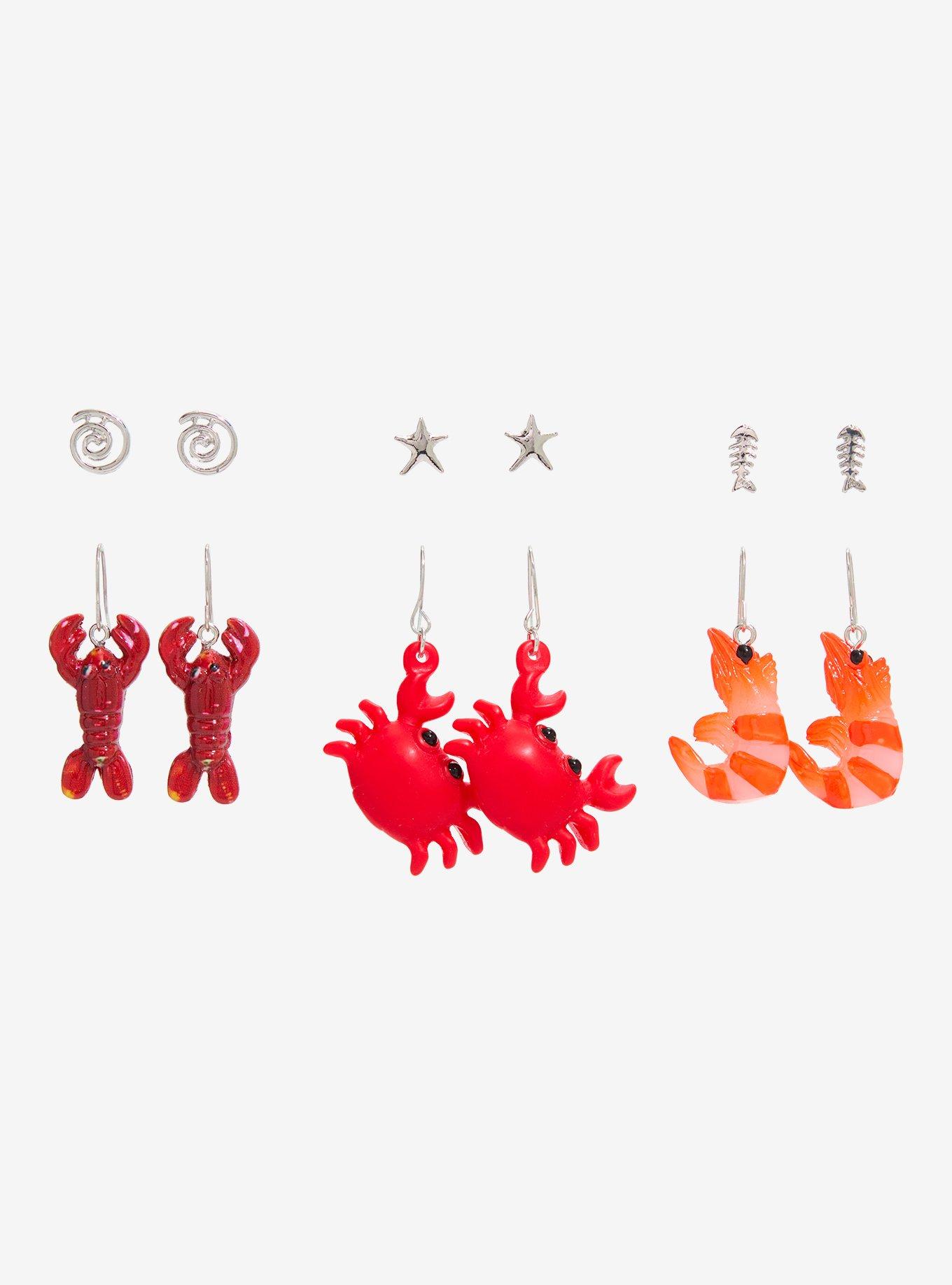 Sweet Society Crustacean Earring Set, , hi-res