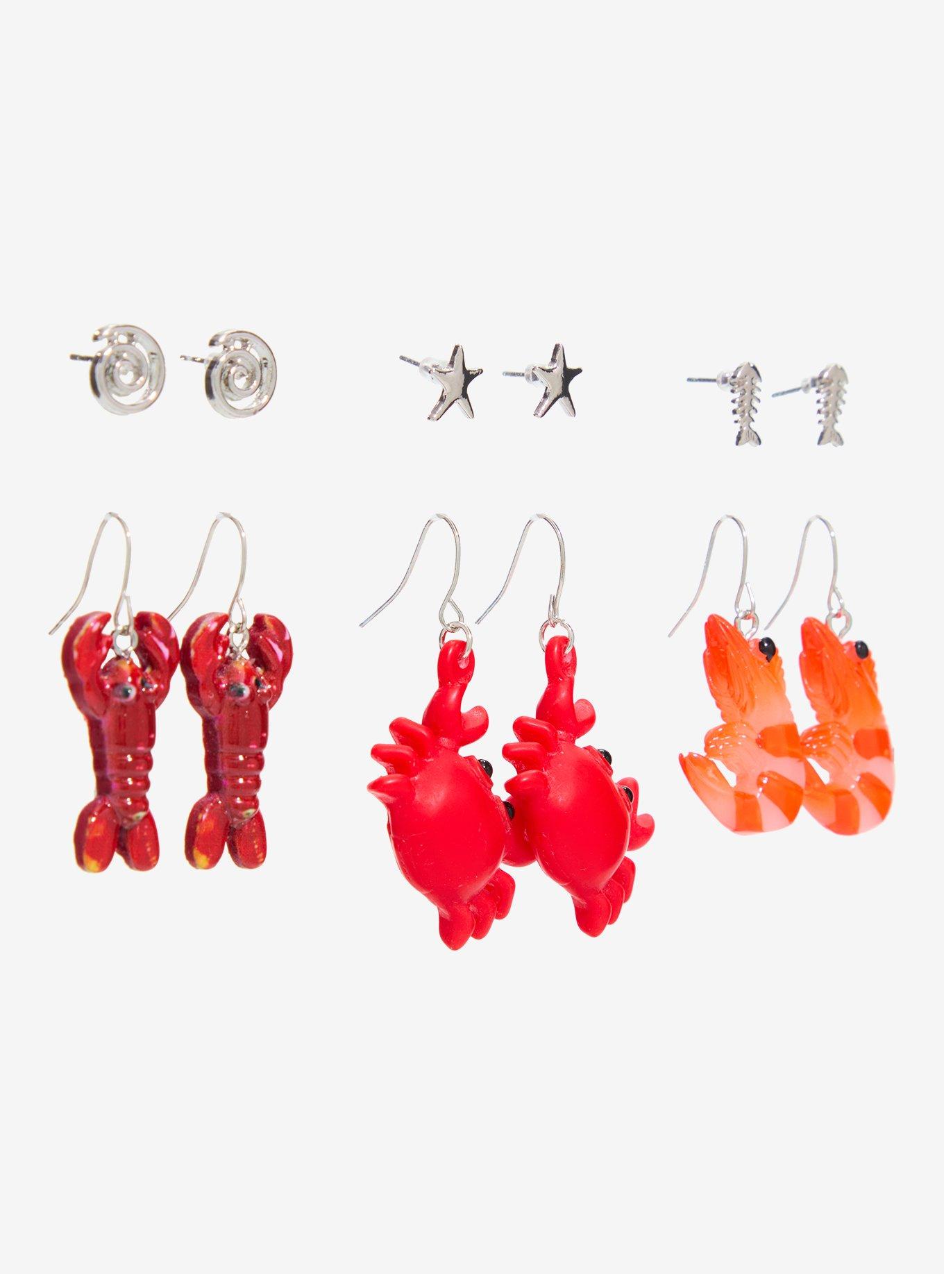 Sweet Society Crustacean Earring Set, , alternate