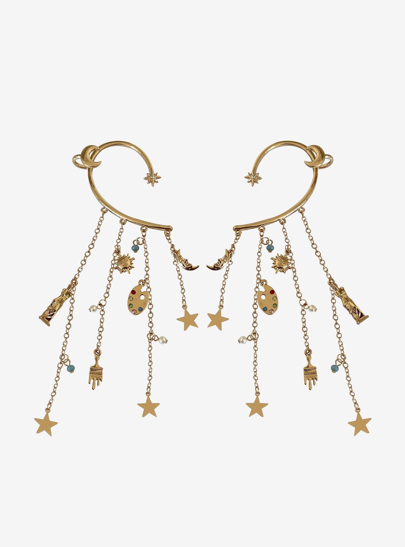 Thorn & Fable Artist Ear Cuff Set, , hi-res