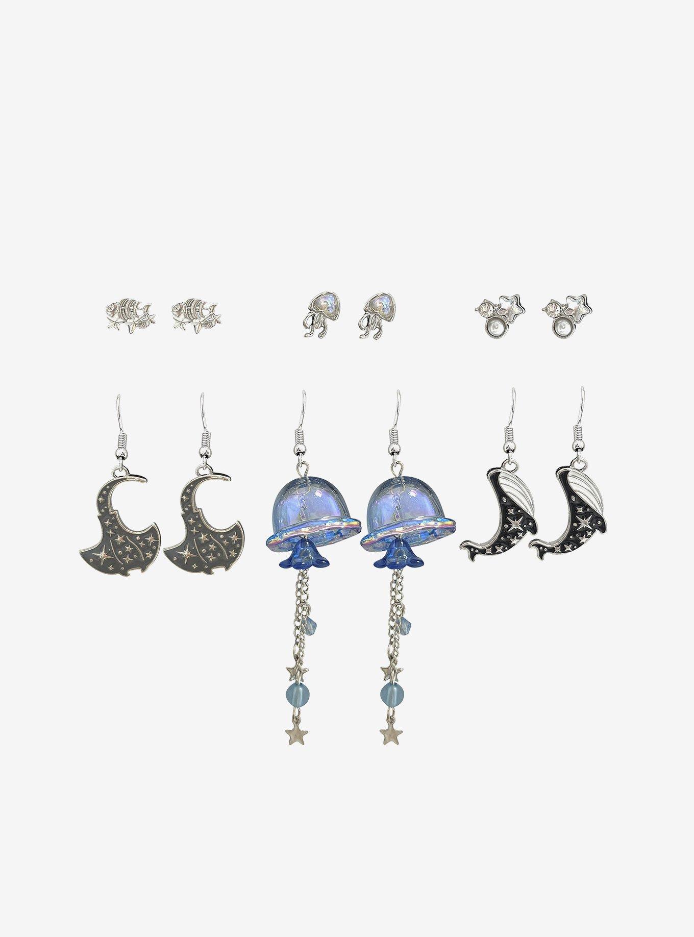 Sweet Society Celestial Sea Animal Earring Set, , hi-res
