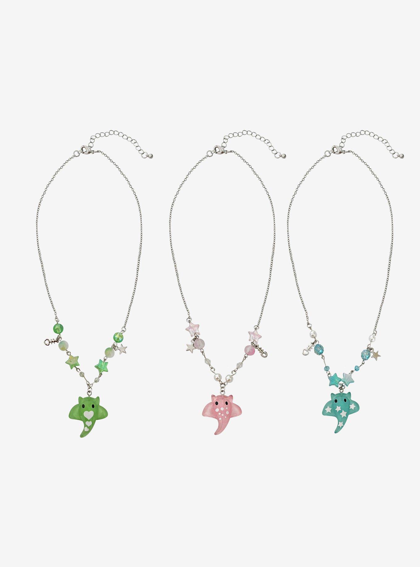 Manta Ray Best Friend Necklace Set, , hi-res