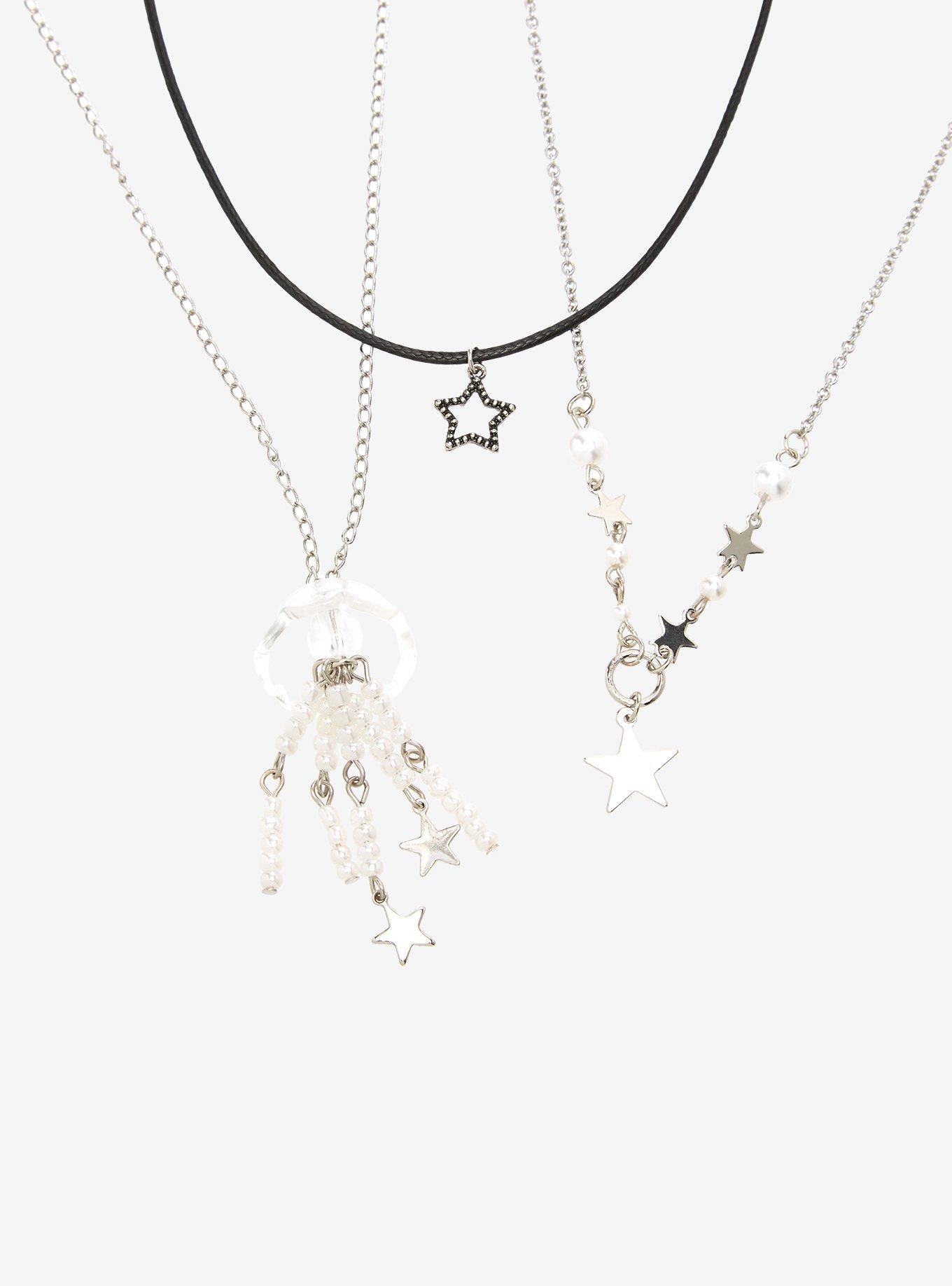 Sweet Society Jellyfish Star Necklace Set, , hi-res