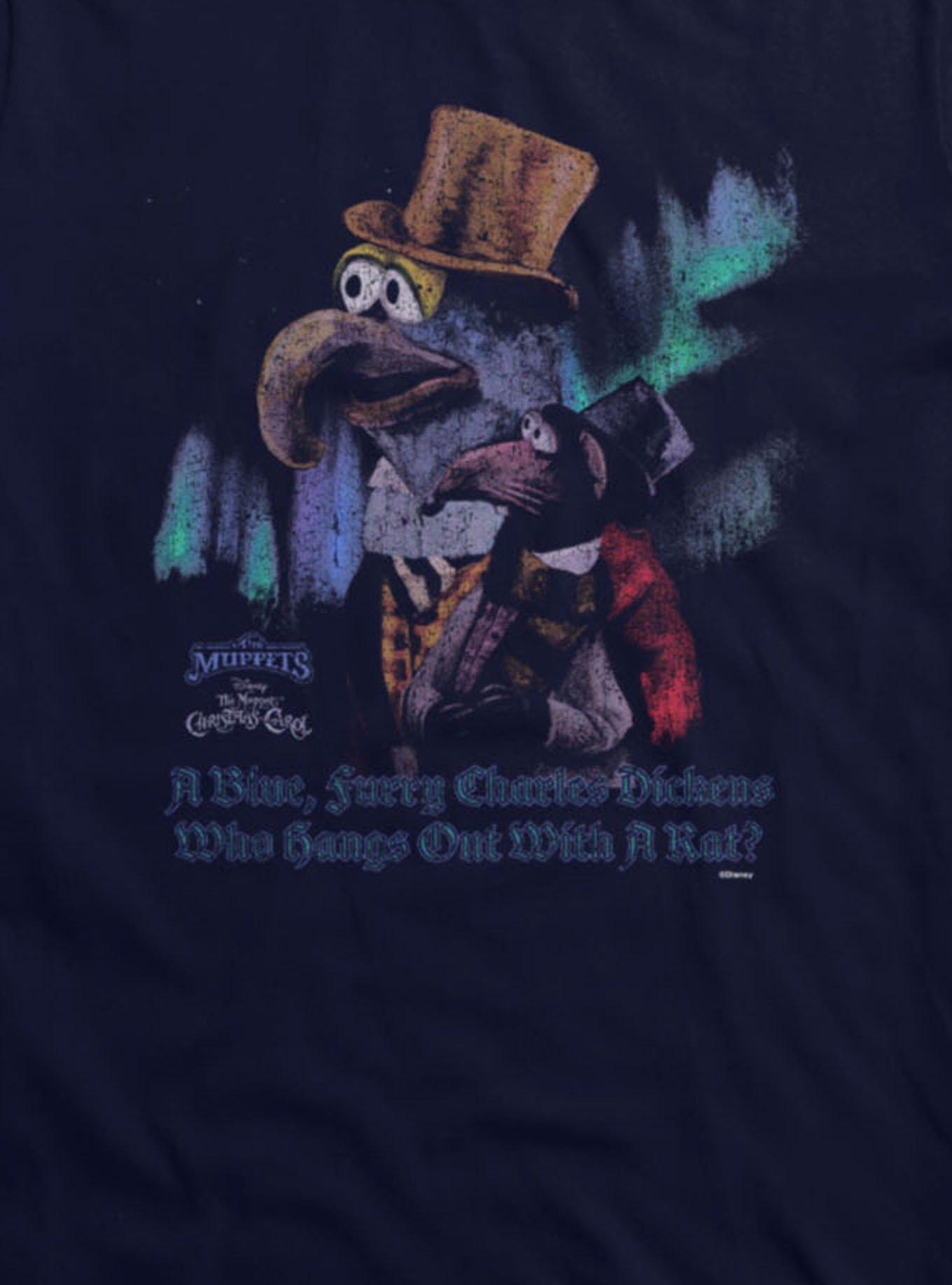 Disney The Muppets Christmas Carol Gonzo & Rizzo Charles Dickens Girls T-Shirt, , hi-res