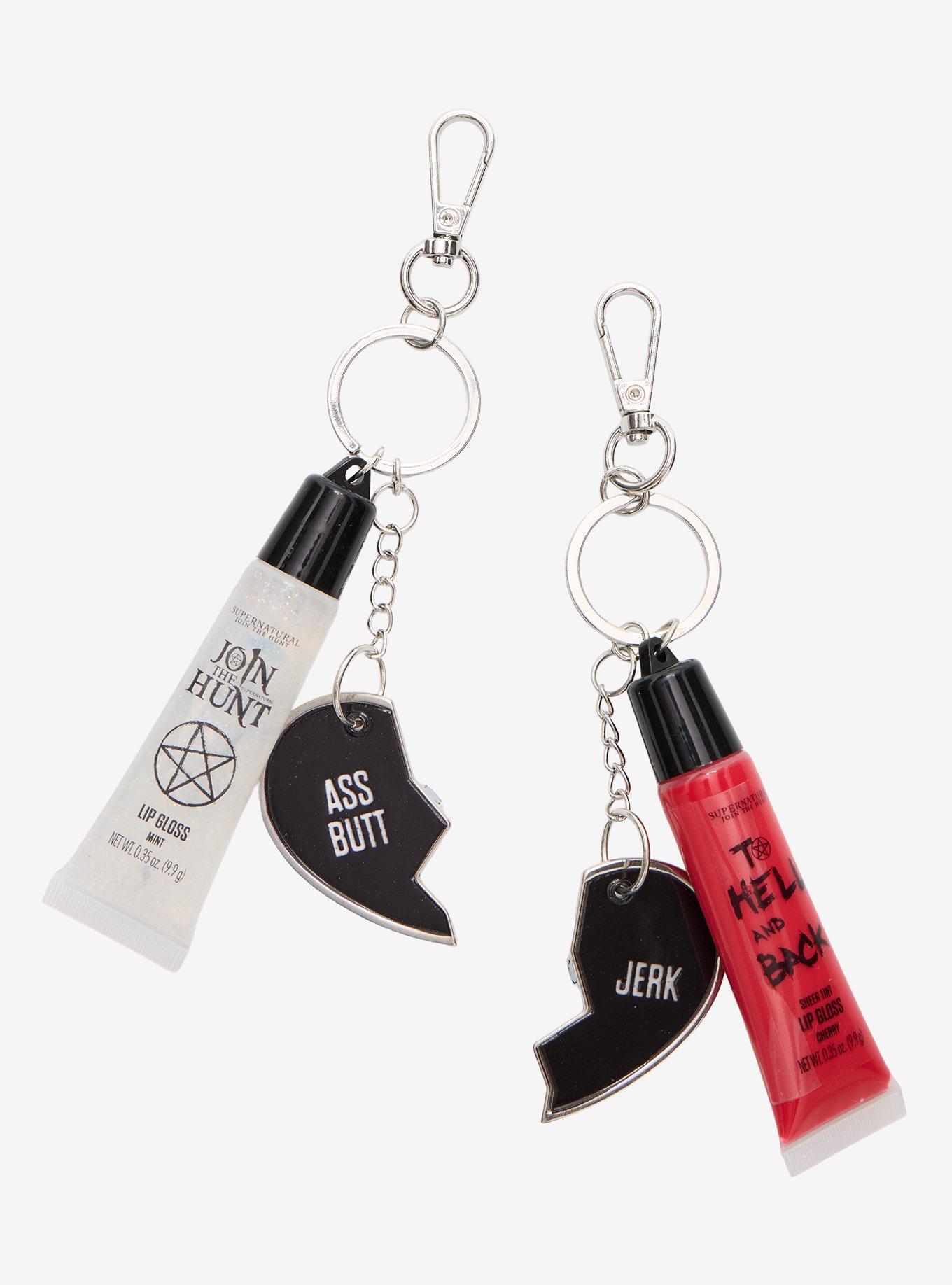 Supernatural Lip Gloss Best Friend Keychain, , hi-res