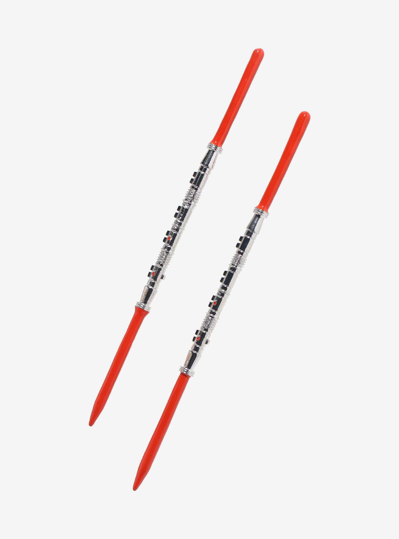Star Wars Darth Maul Lightsaber Hair Stick Set, , hi-res