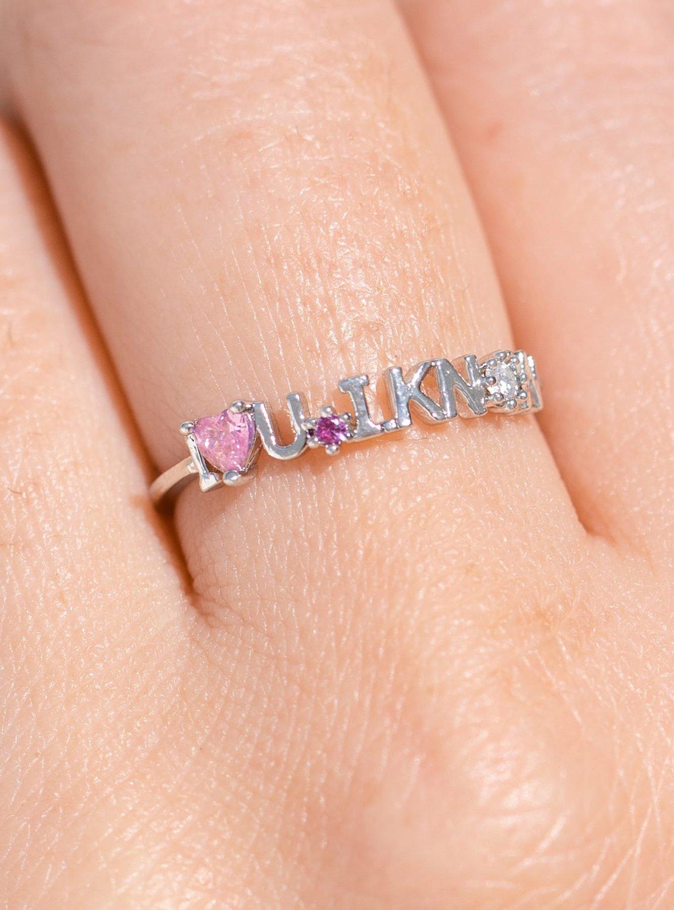 Star Wars X Girls Crew I Love You I Know Adjustable Ring, , hi-res