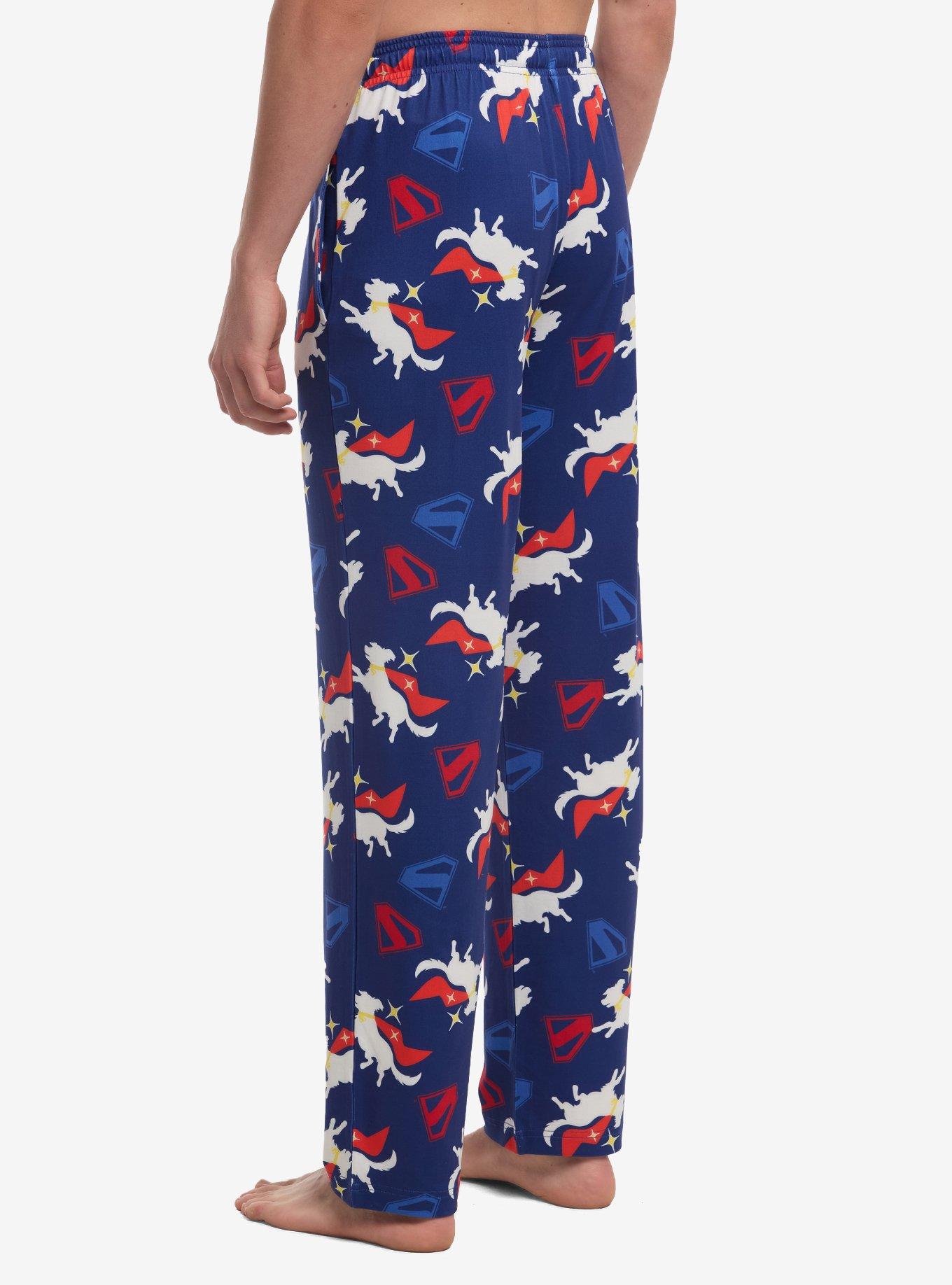 DC Comics Supergirl Krypto Pajama Pants, , hi-res