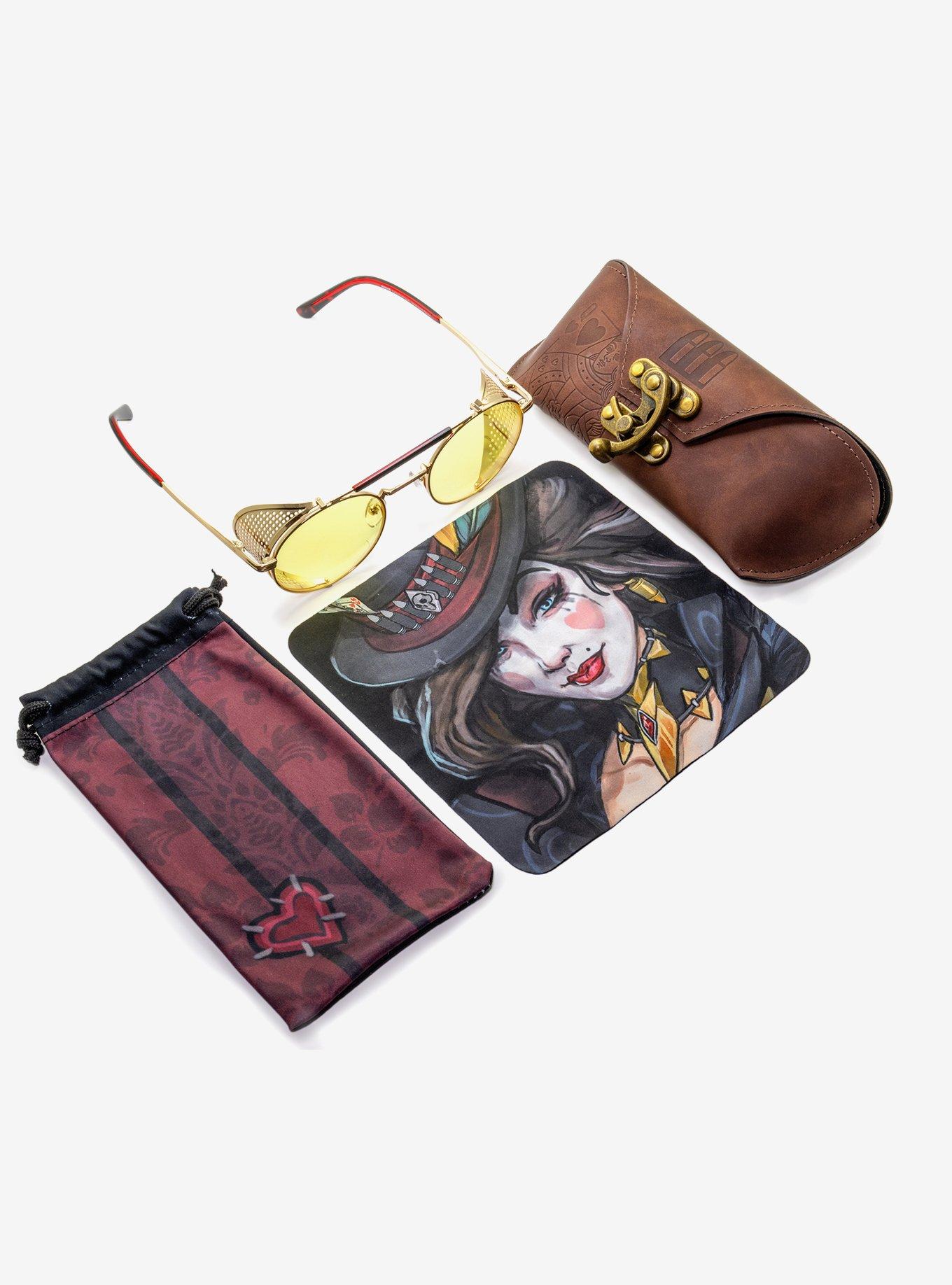 Borderlands 4 x GUNNAR Moxxi Computer Amber Tint Blue Light Glasses, , alternate