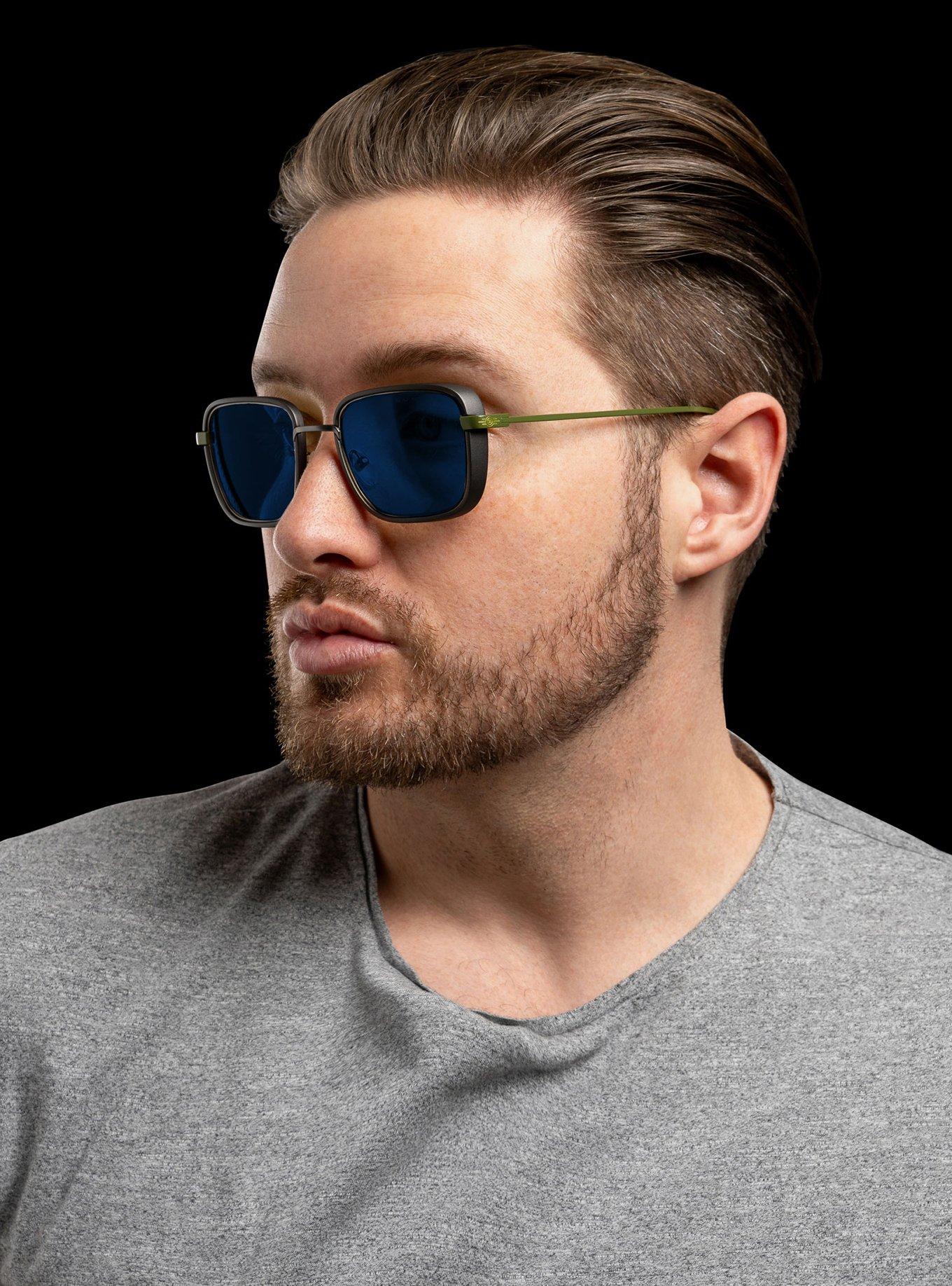 Fallout x GUNNAR Vault 33 Computer Sun Tint Blue Light Glasses