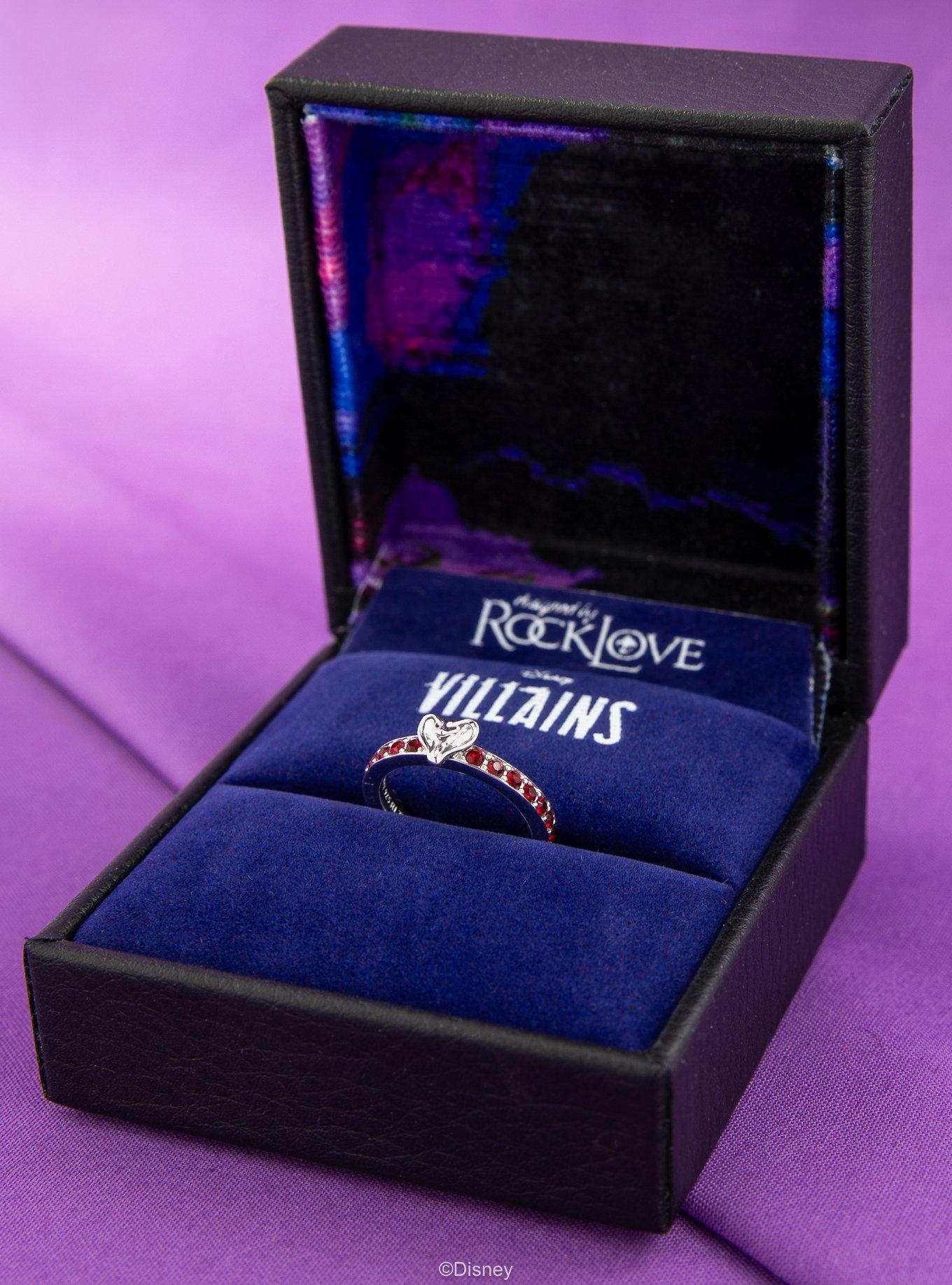 Disney X RockLove Disney Aladdin Jafar Iconic Villains Stacker Ring, , hi-res