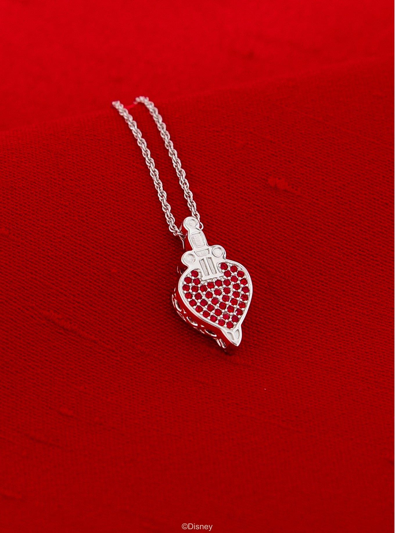 Disney X RockLove Disney Snow White Evil Queen Iconic Villains Necklace, , alternate