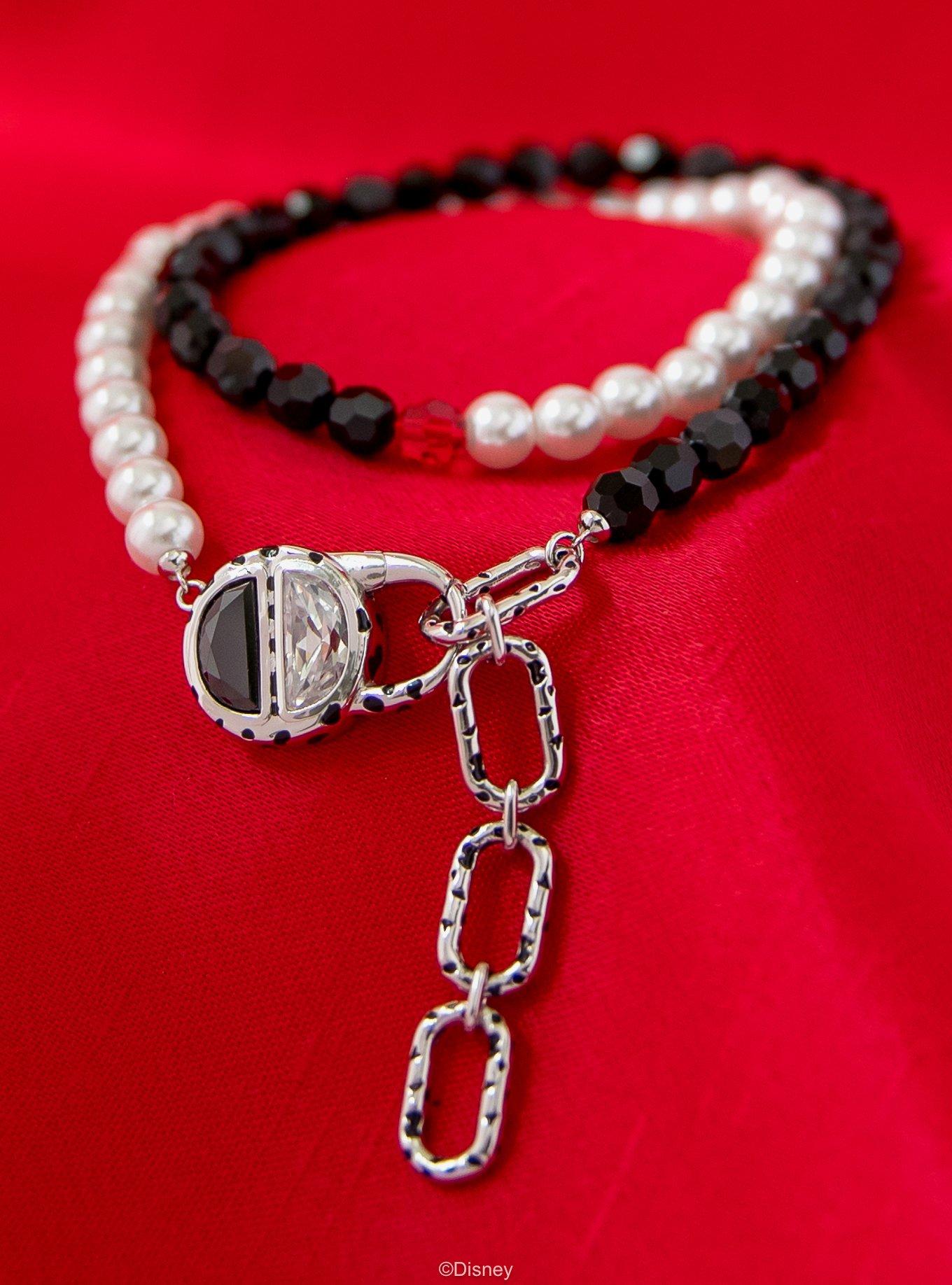 Disney X RockLove Disney Villains Cruella de Vil Chaos Necklace, , alternate