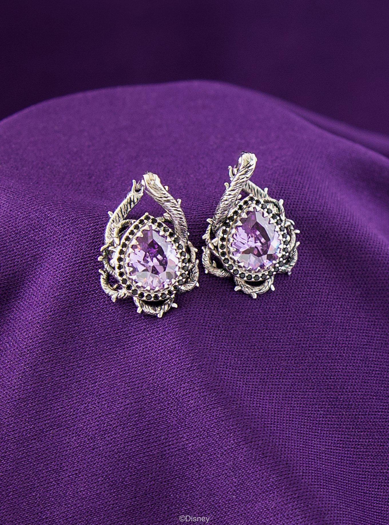 Disney X RockLove Disney Villains Maleficent Malicious Earrings, , hi-res