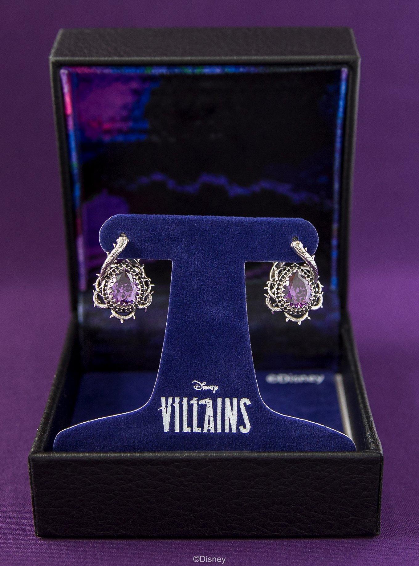 Disney X RockLove Disney Villains Maleficent Malicious Earrings, , alternate