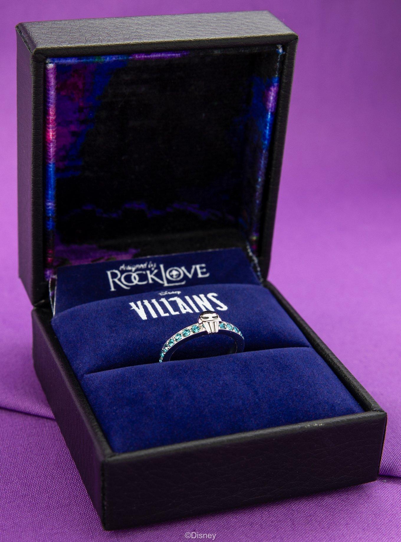 Disney X RockLove Disney Hercules Hades Iconic Villains Stacker Ring, , hi-res
