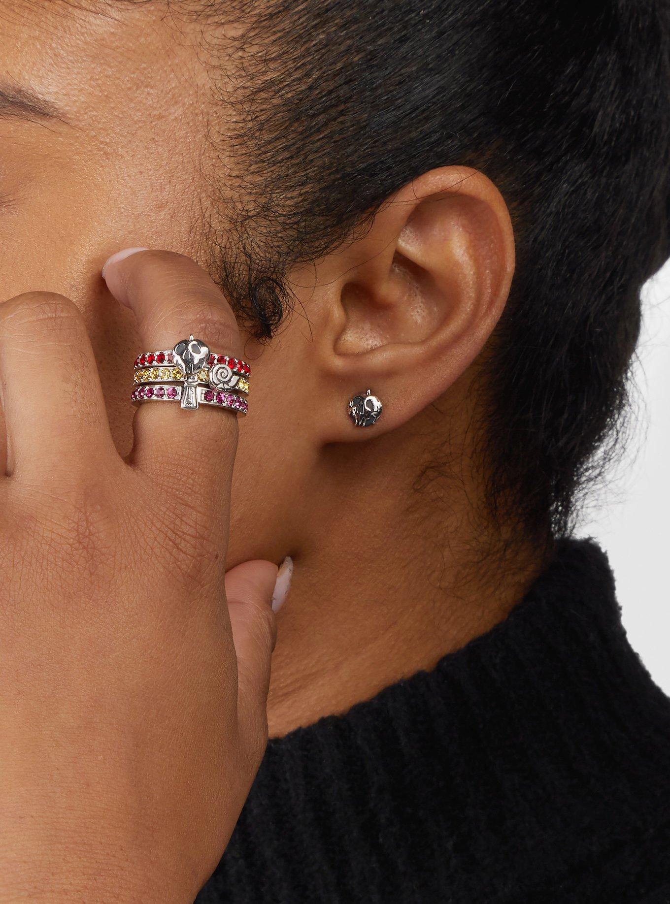 Disney X RockLove Disney The Little Mermaid Ursula Iconic Villains Stacker Ring, GOLD, alternate