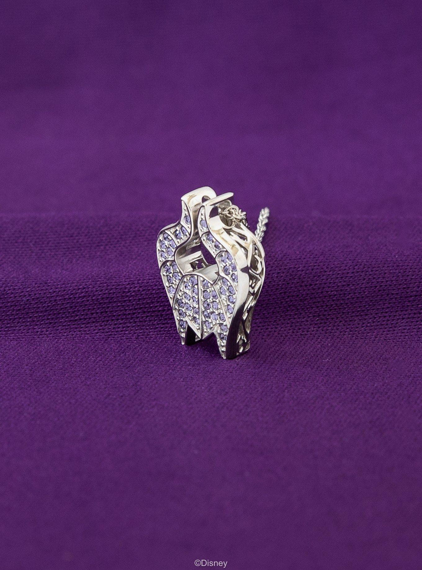 Disney X RockLove Disney Sleeping Beauty Maleficent Iconic Villains Necklace, , alternate