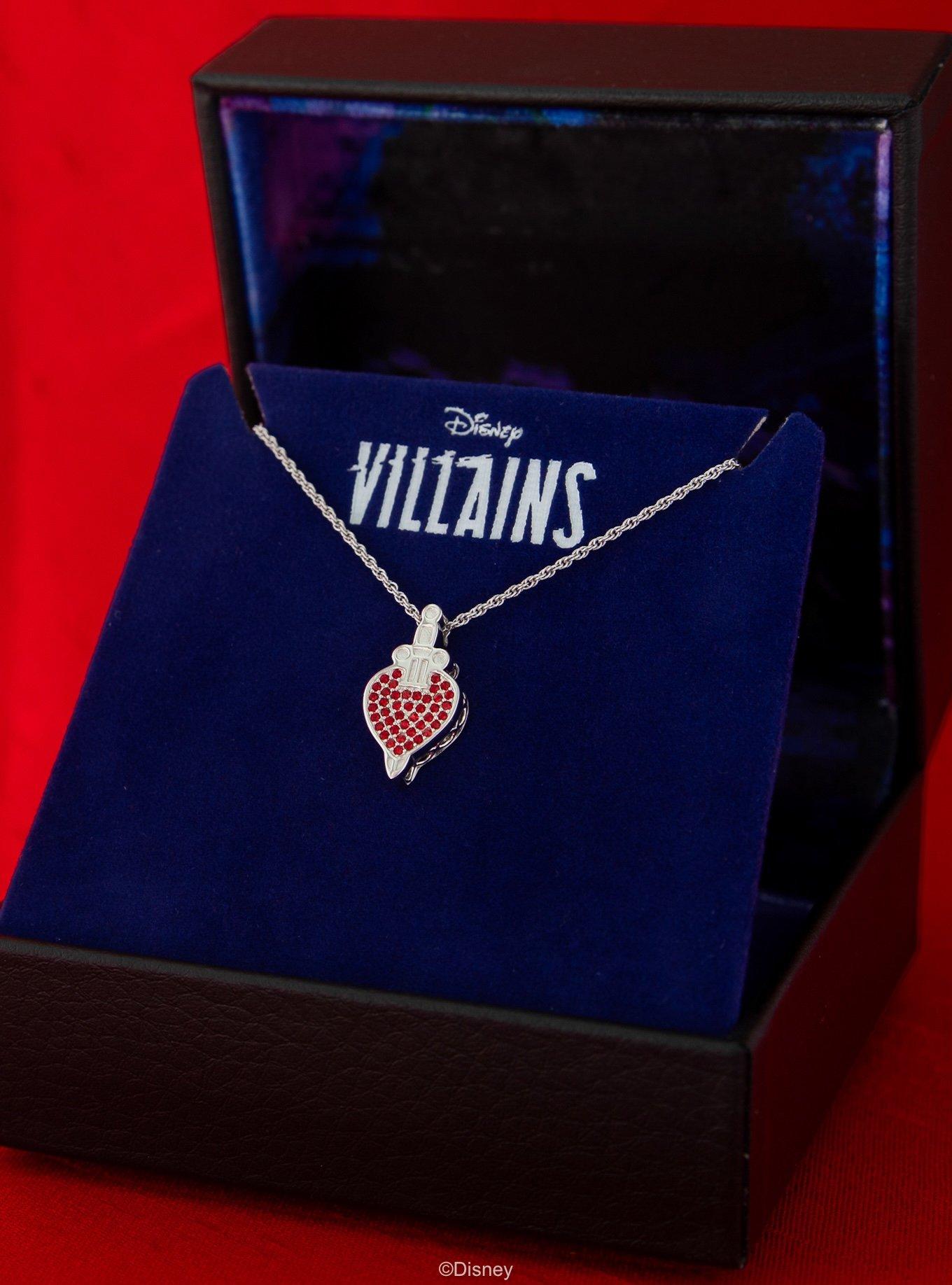 Disney X RockLove Disney Snow White Evil Queen Iconic Villains Necklace