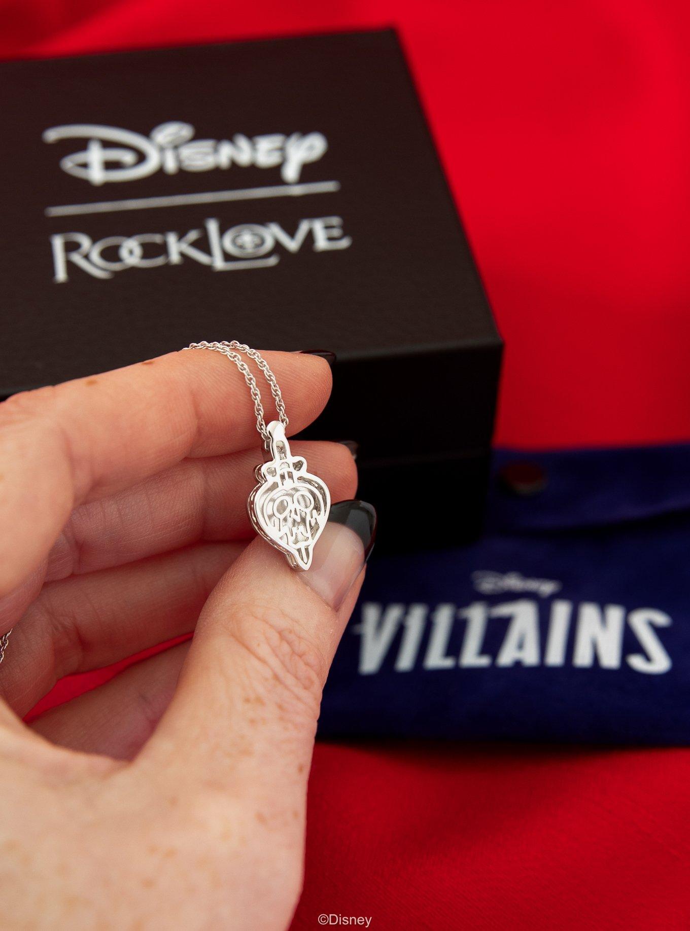 Disney X RockLove Disney Snow White Evil Queen Iconic Villains Necklace, , alternate