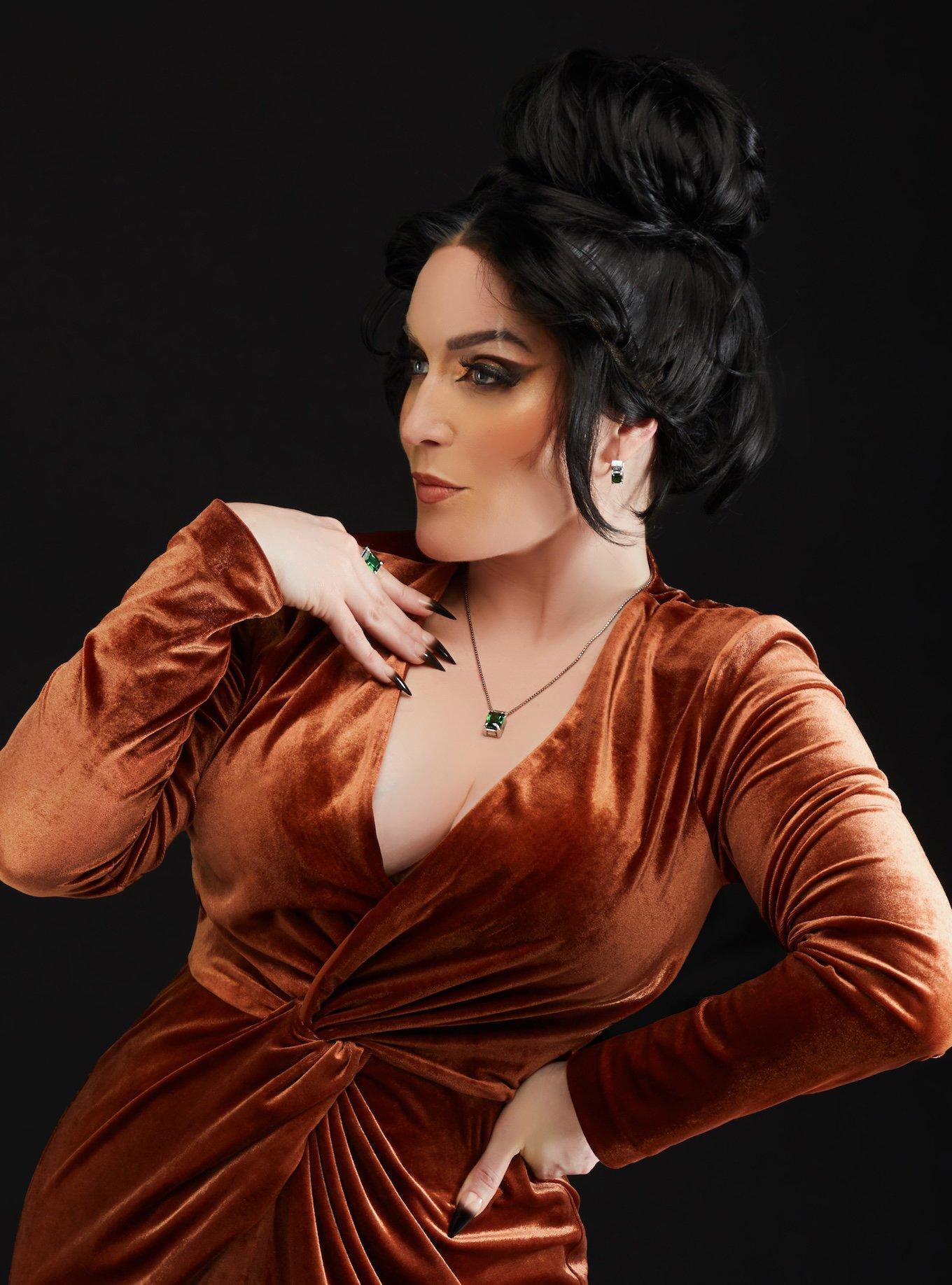 Disney X RockLove Disney Villains Scar Sinister Necklace, , alternate