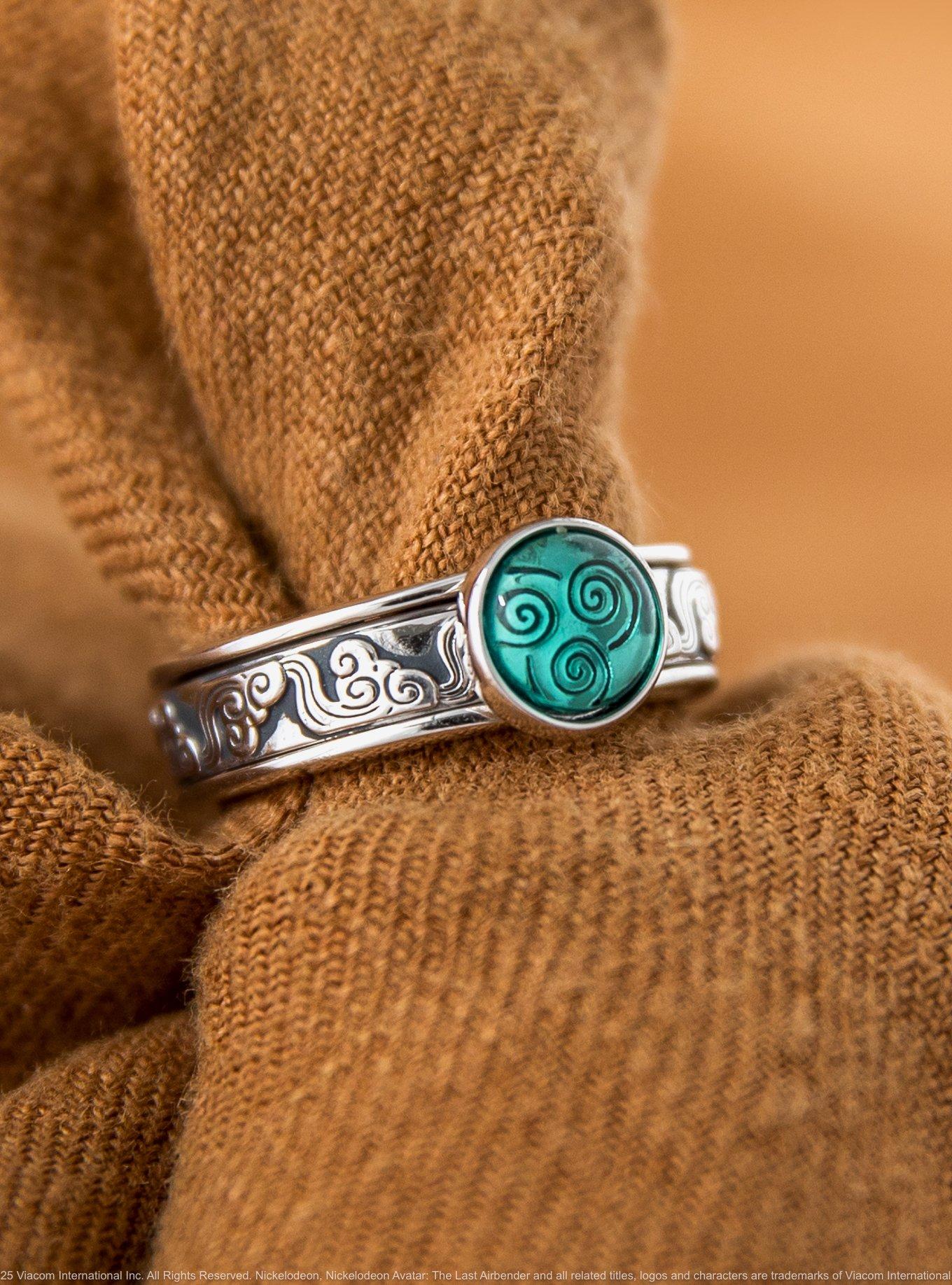 Avatar The Last Airbender X RockLove Airbender Spinner Ring, , hi-res