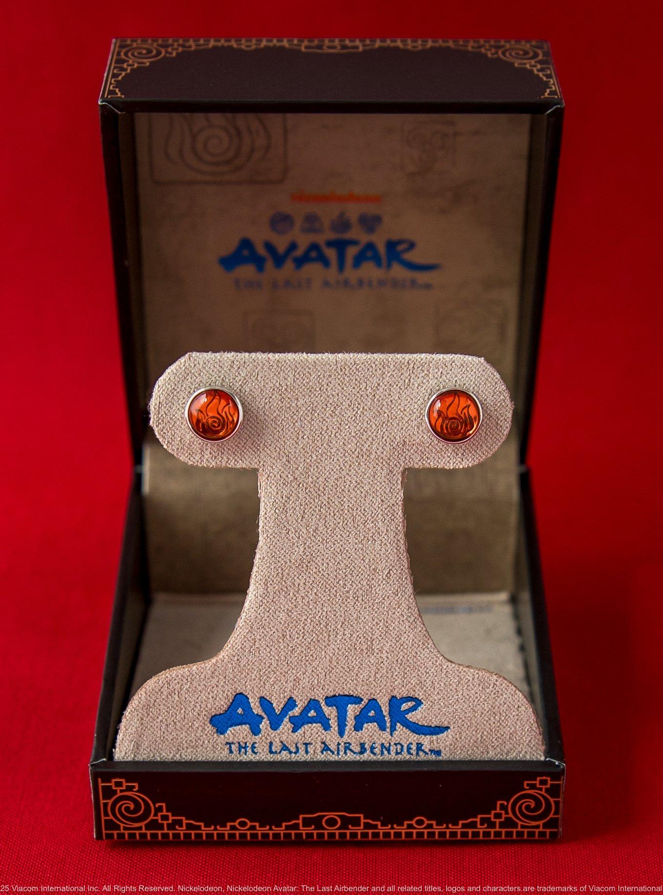 Avatar The Last Airbender X RockLove Firebender Stud Earrings, , alternate