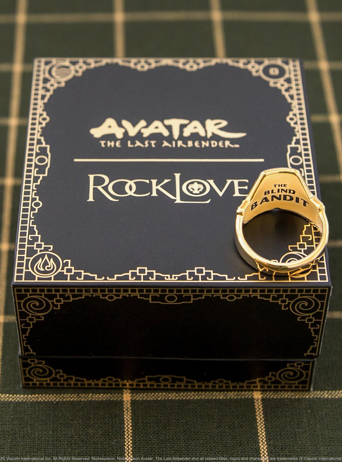Avatar The Last Airbender X RockLove Blind Bandit Ring
