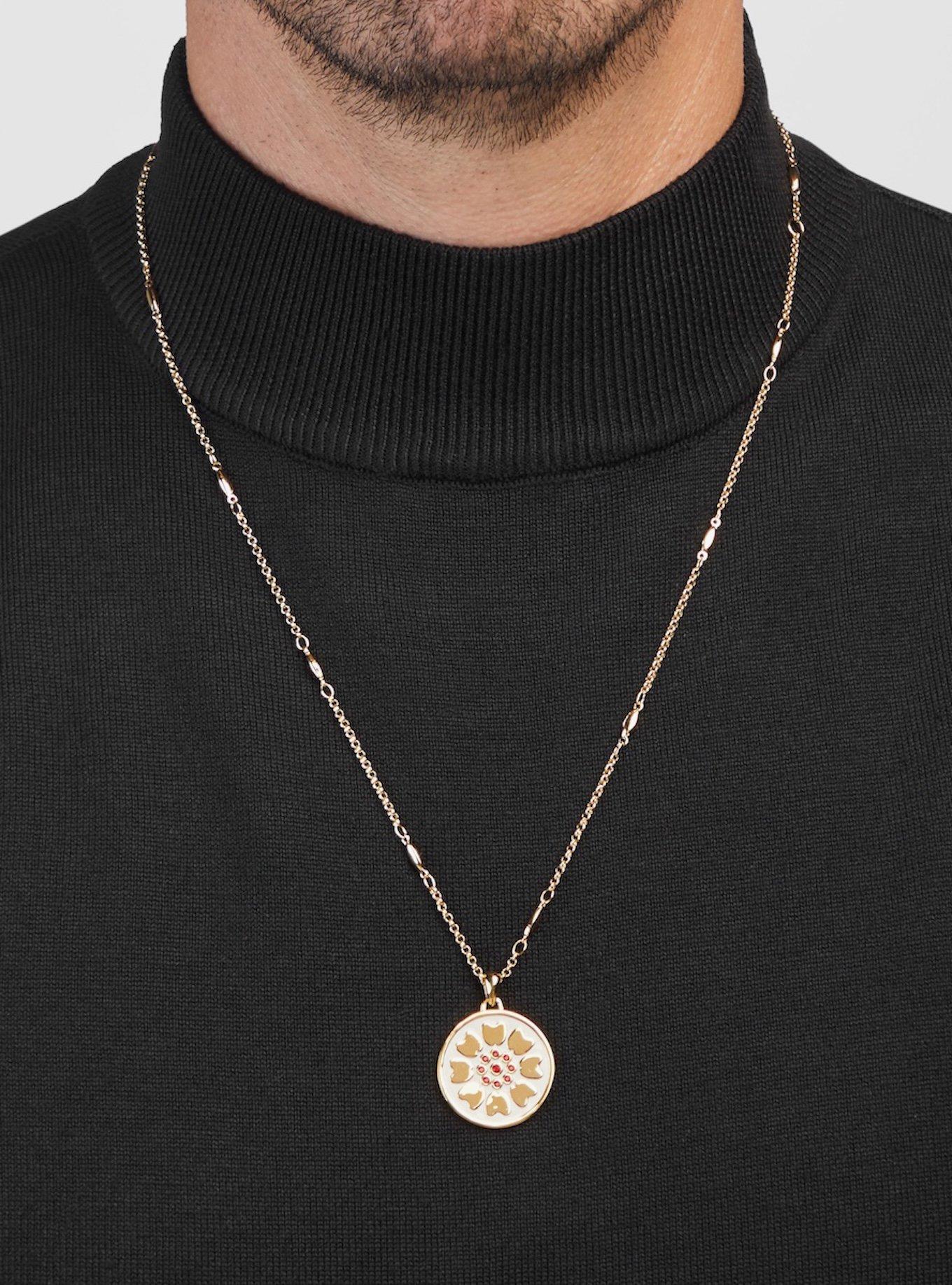 Avatar The Last Airbender X RockLove White Lotus Necklace, , alternate