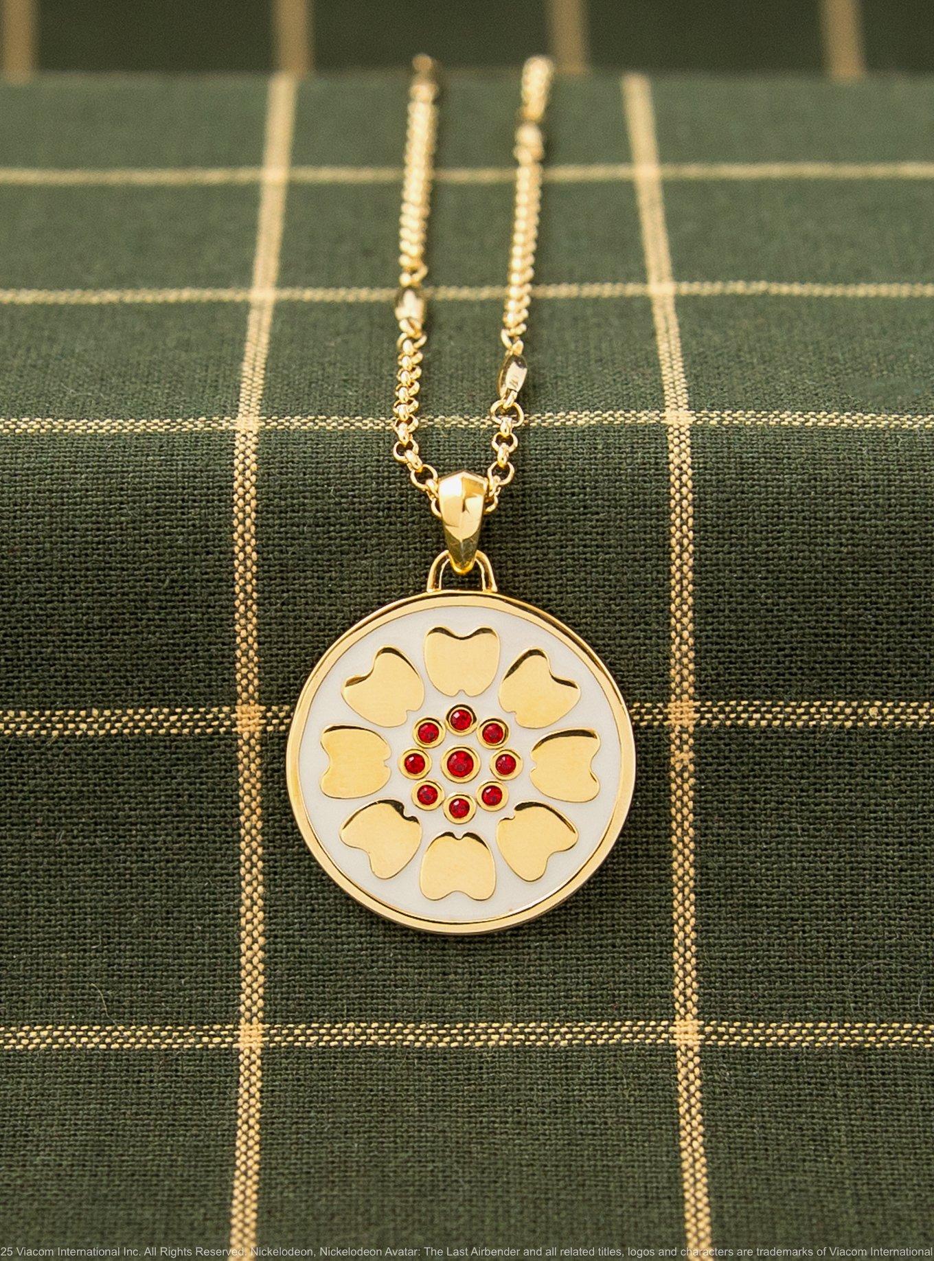 Avatar The Last Airbender X RockLove White Lotus Necklace, , alternate