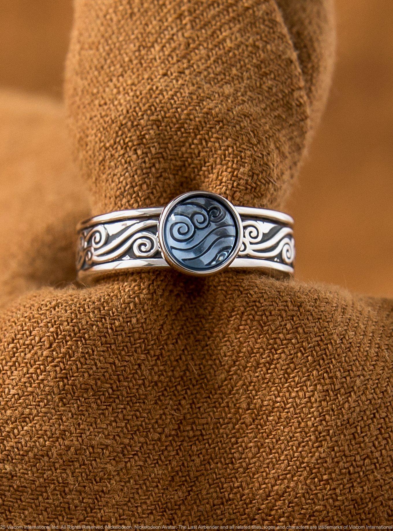 Avatar The Last Airbender X RockLove Waterbender Spinner Ring, , hi-res