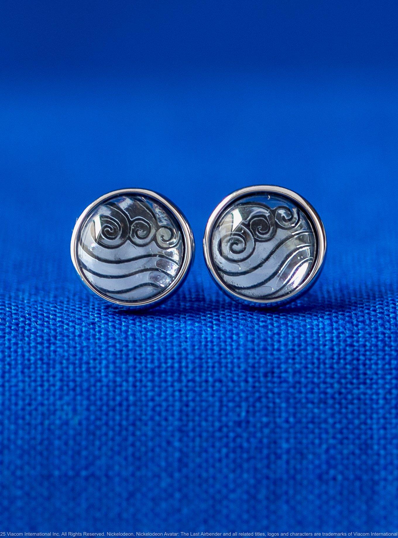 Avatar The Last Airbender X RockLove Waterbender Stud Earrings, , hi-res